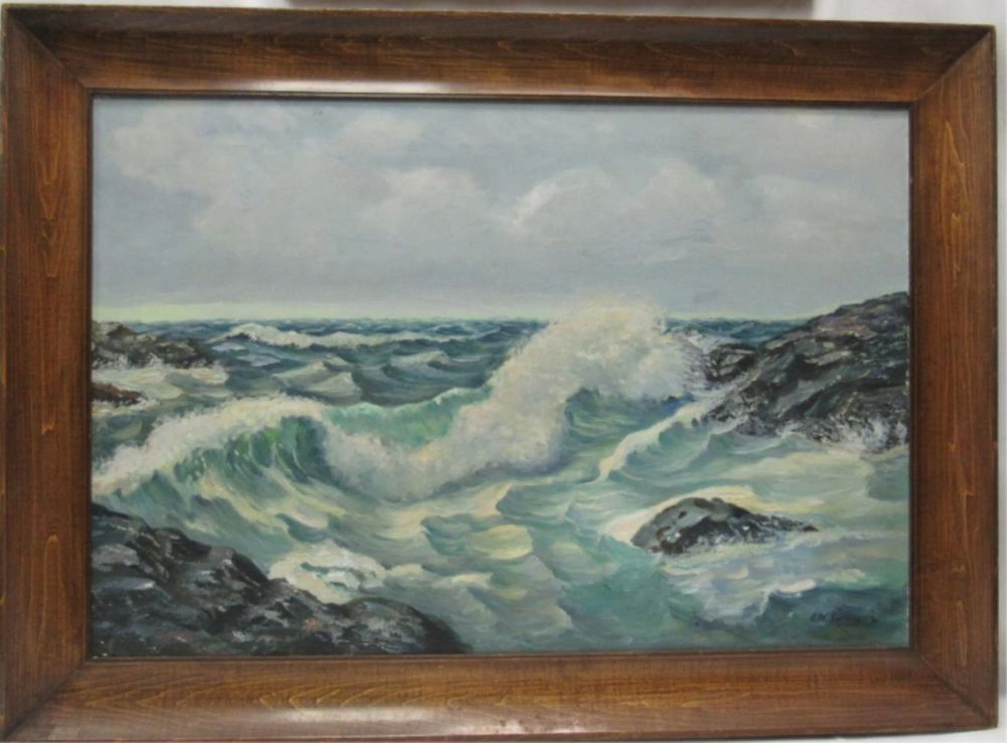 Original Oil Painting By G.W. Swanson