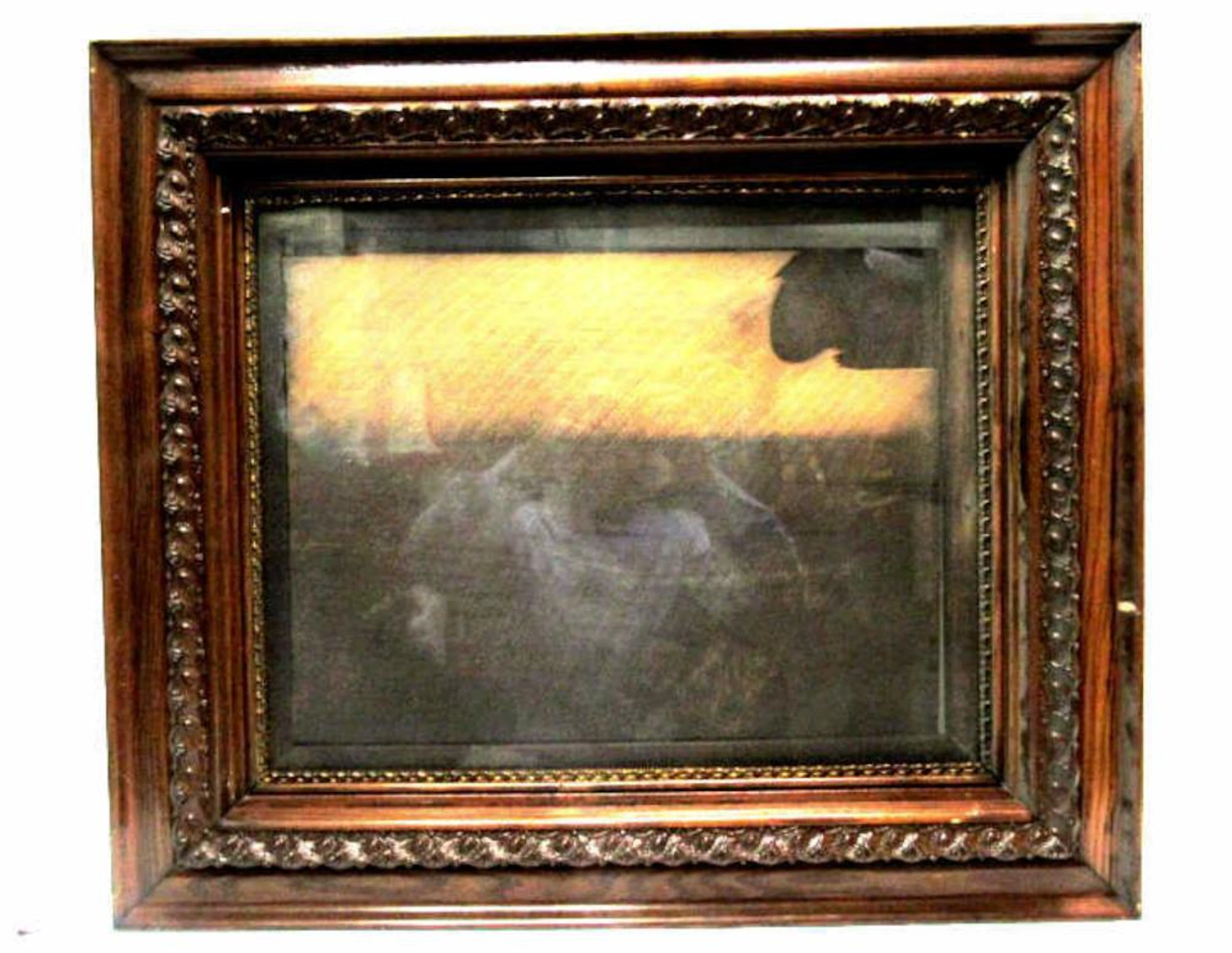 Elegant Wood and Glass Picture/Painting Frame
