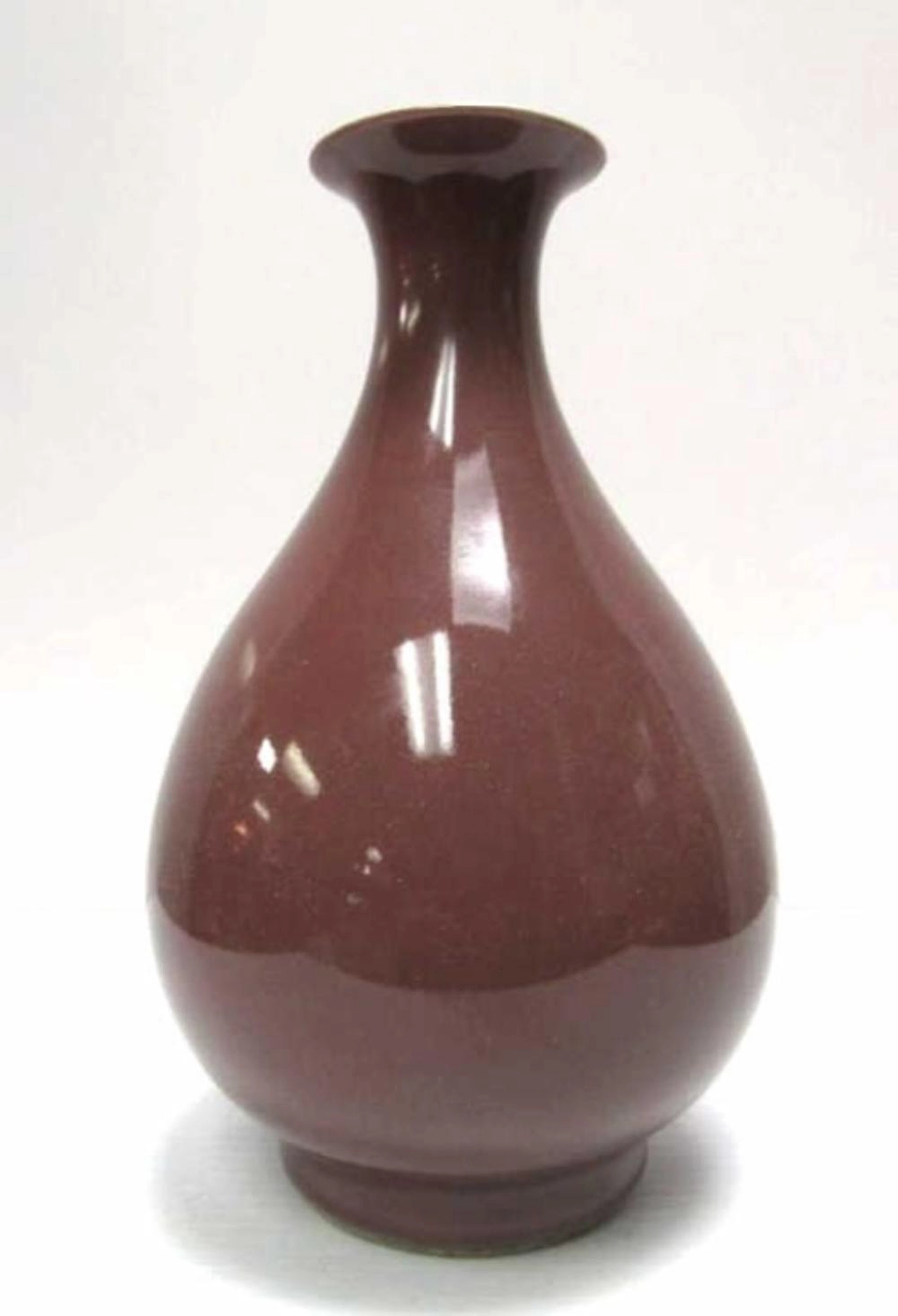 17th Century Qing Dynasty Flambe Glazed Bottle