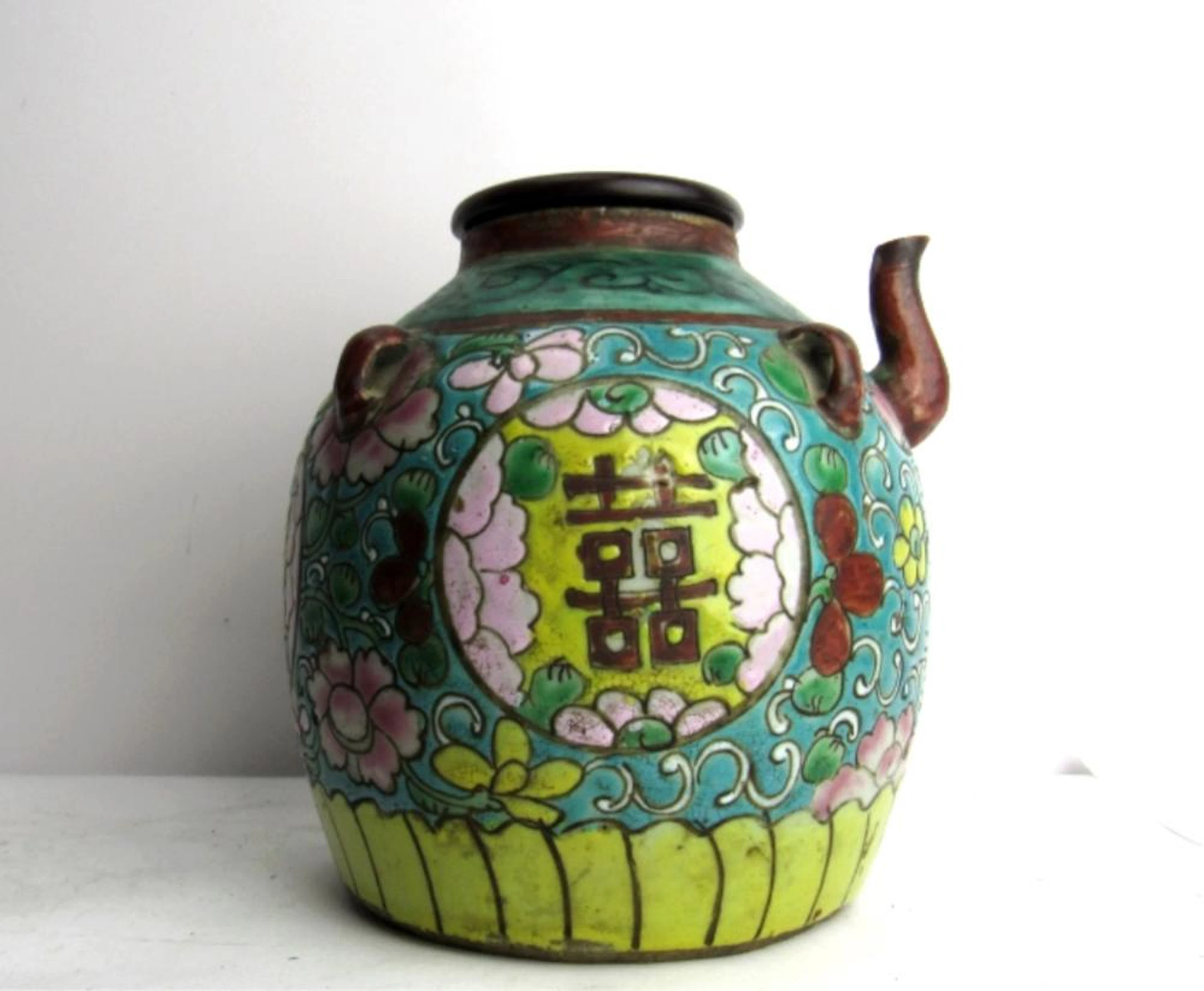 18th-19th Century Qing Dynasty Style Teapot