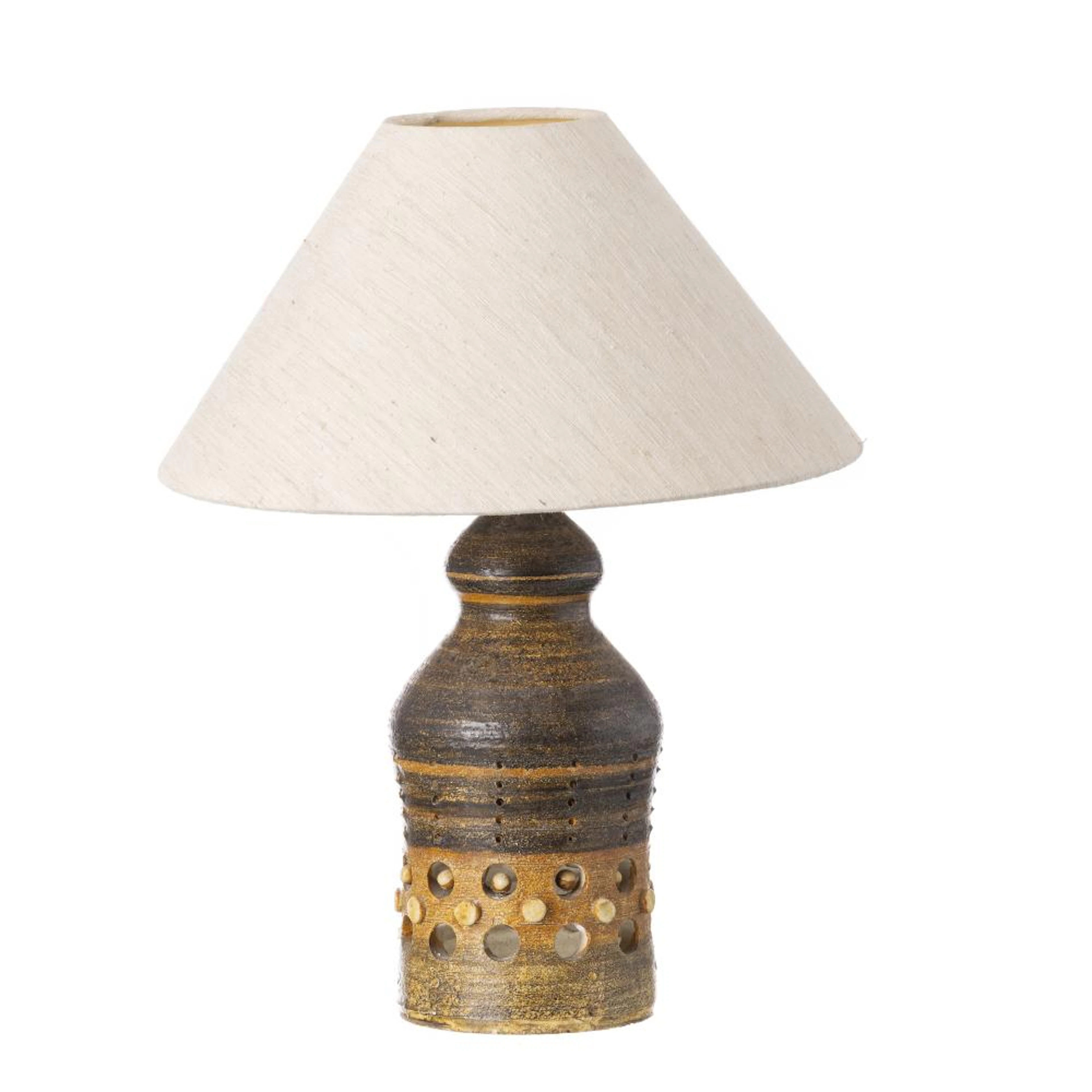 GEORGES PELLETIER (b.1938) - Ceramic lamp