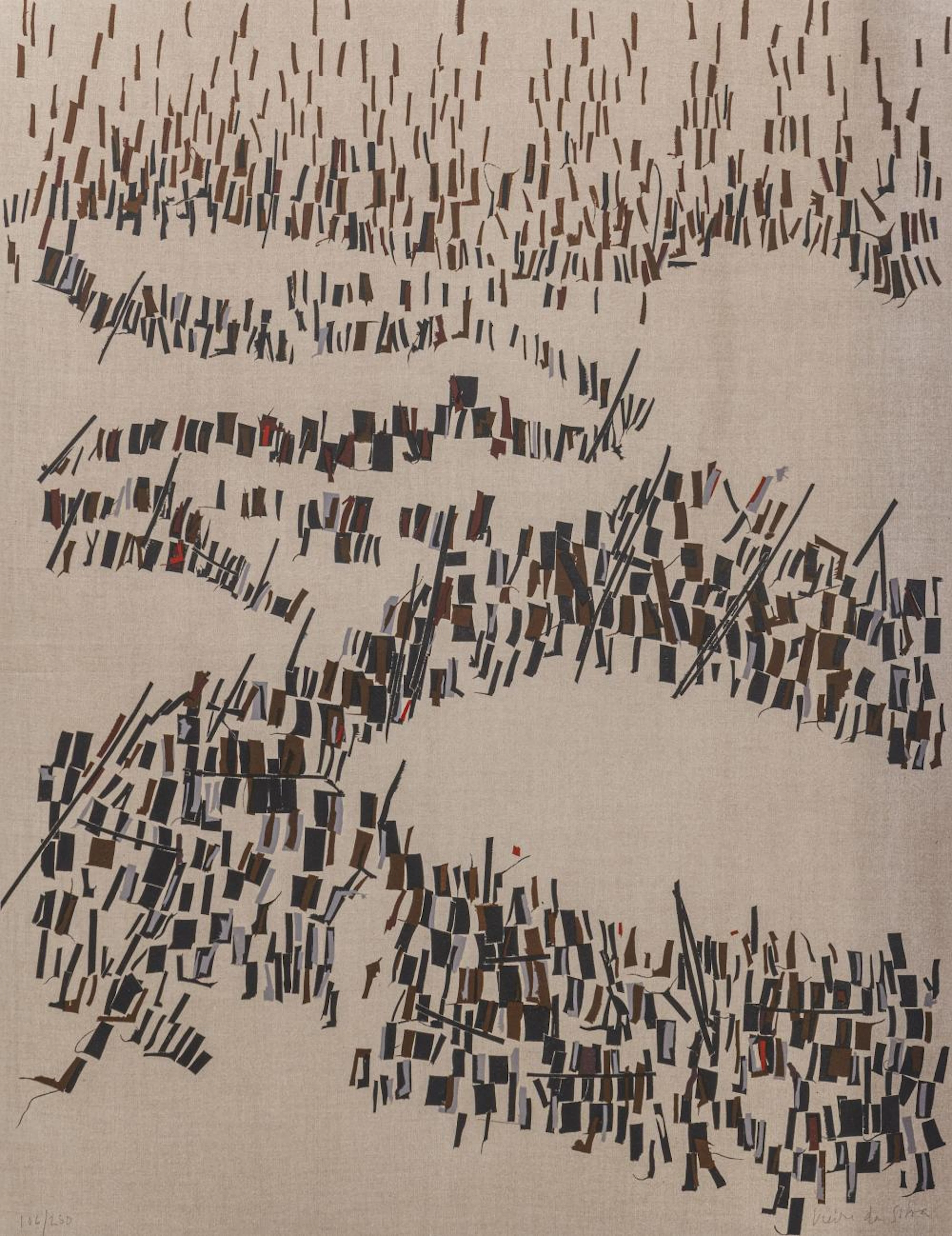 VIEIRA DA SILVA (1908-1992) - L'Exode