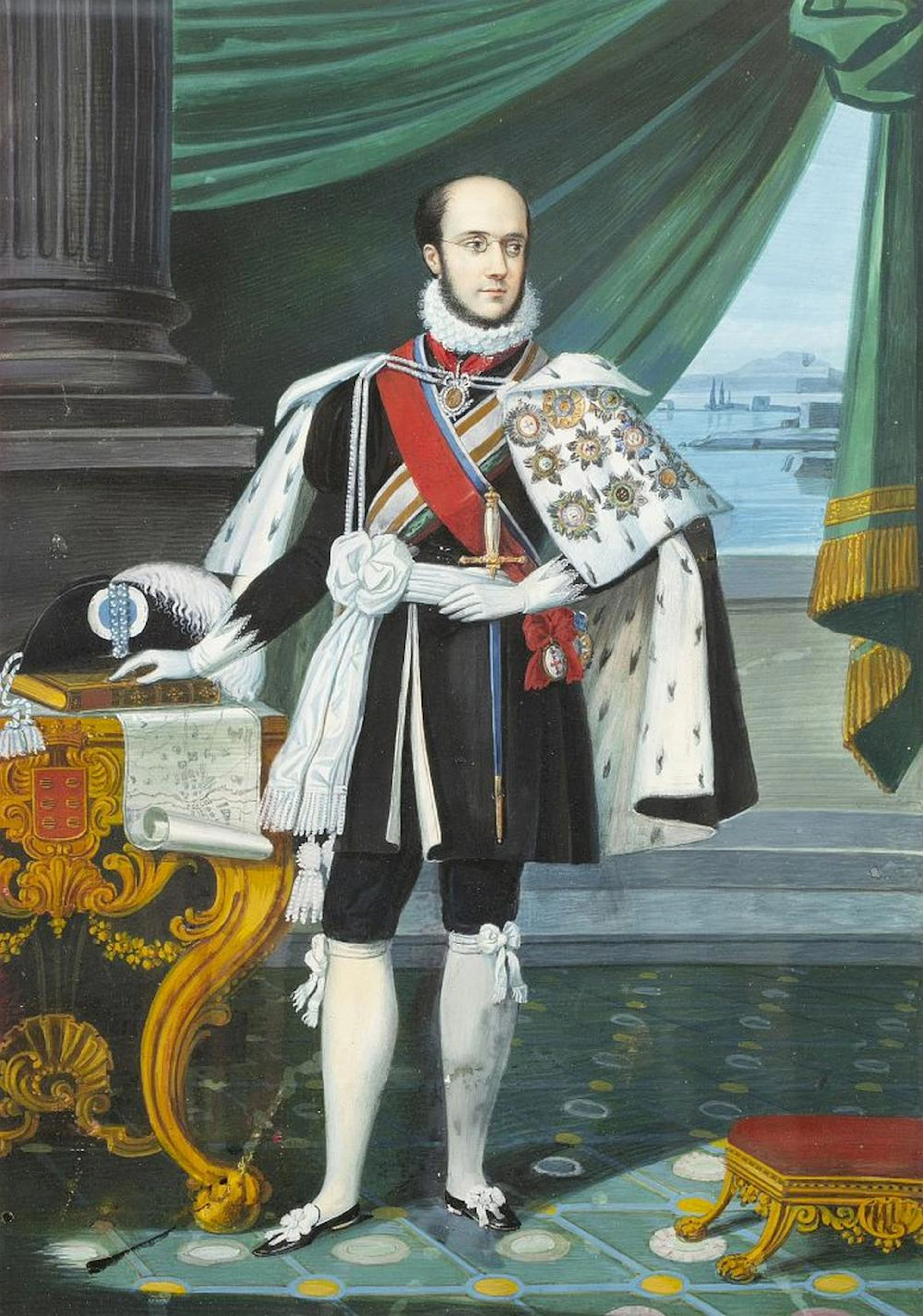 PORTUGUESE SCHOOL, 19th century - Portrait OF Antonio Bernardo da Costa Cabral