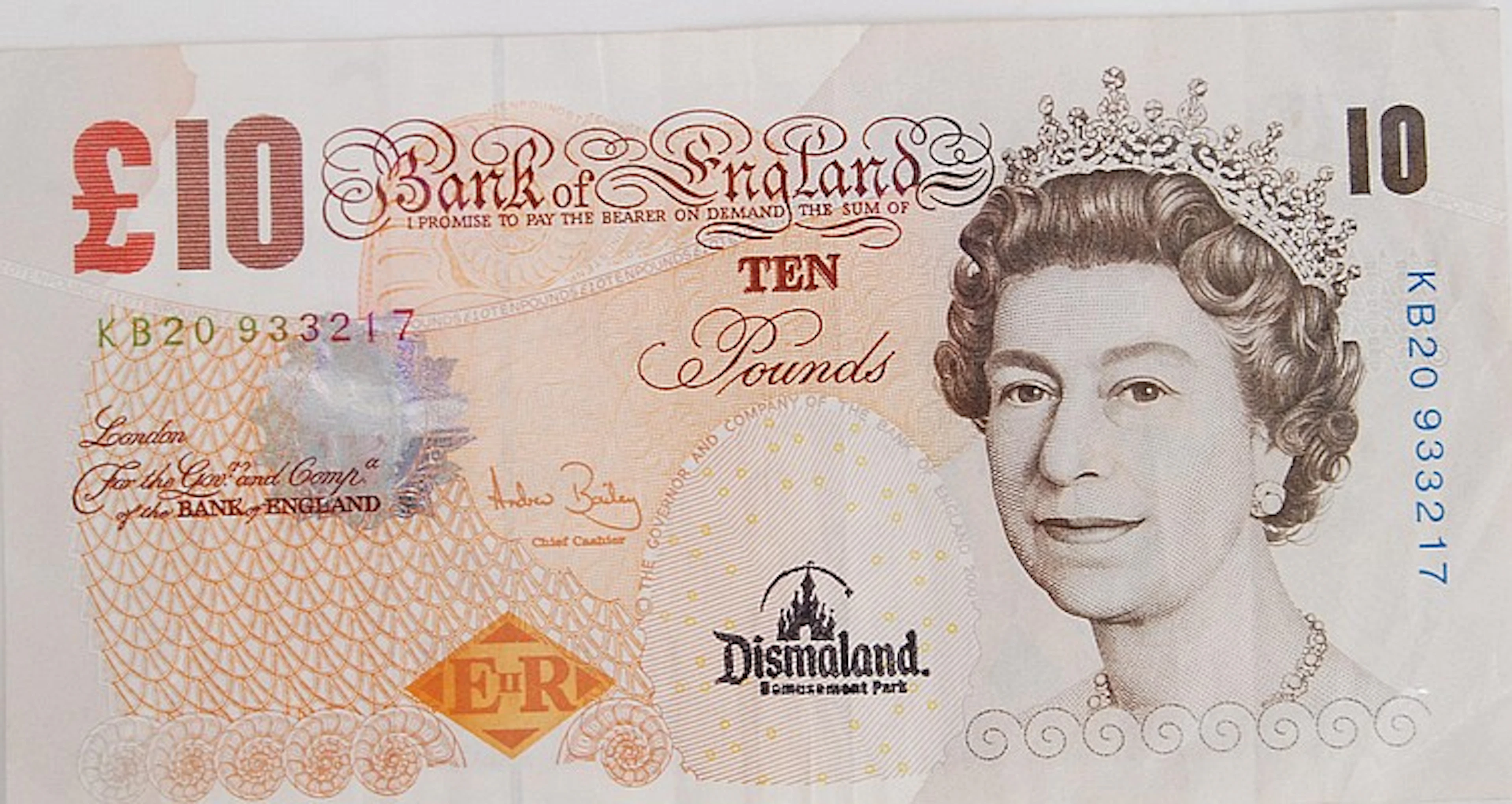DISMALAND £10 NOTE