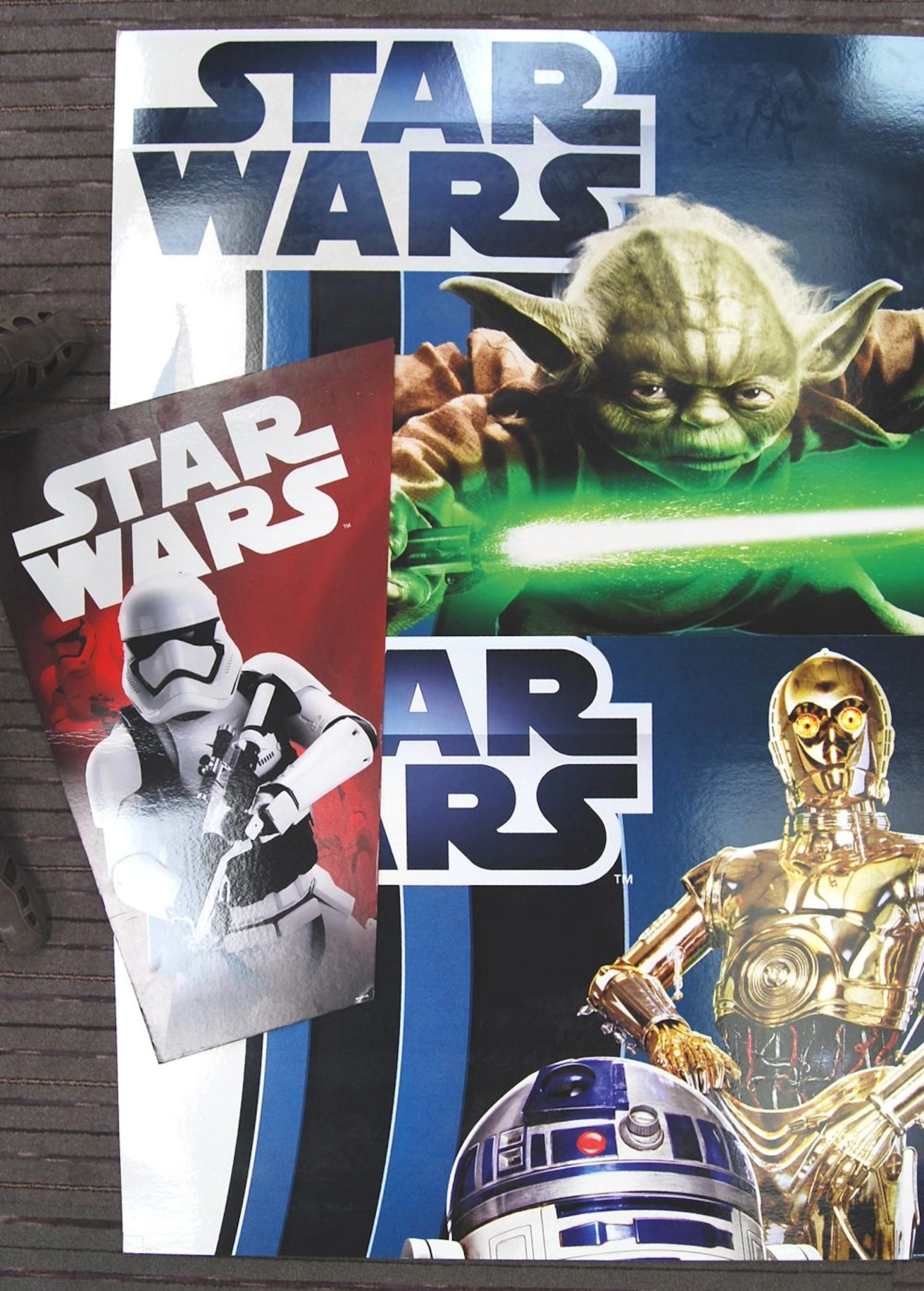 RARE STAR WARS IN-STORE CARDBOARD HANGING DISPLAYS