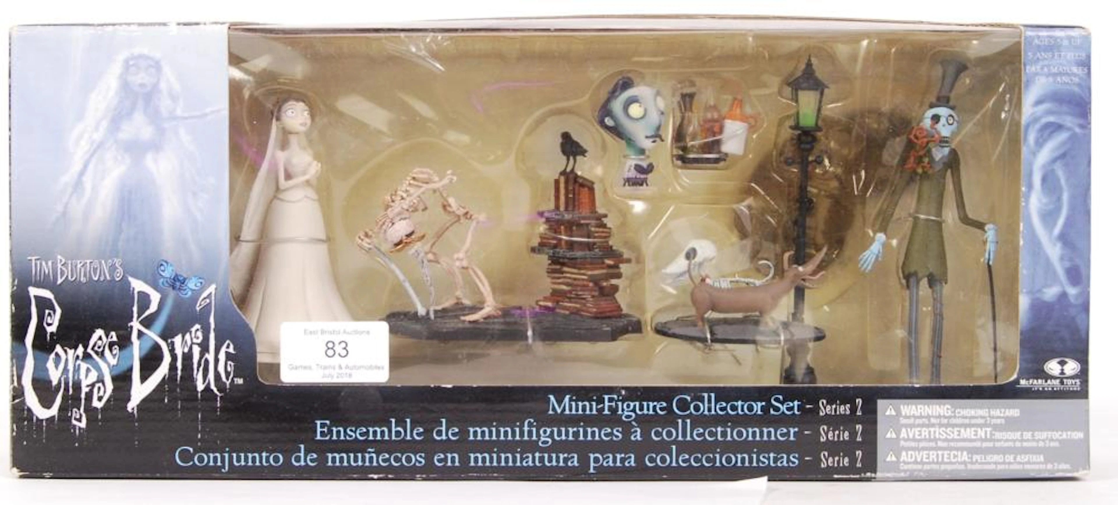 MCFARLANE TOYS ' CORPSE BRIDE ' MINI-FIGURE COLLECTOR'S SET