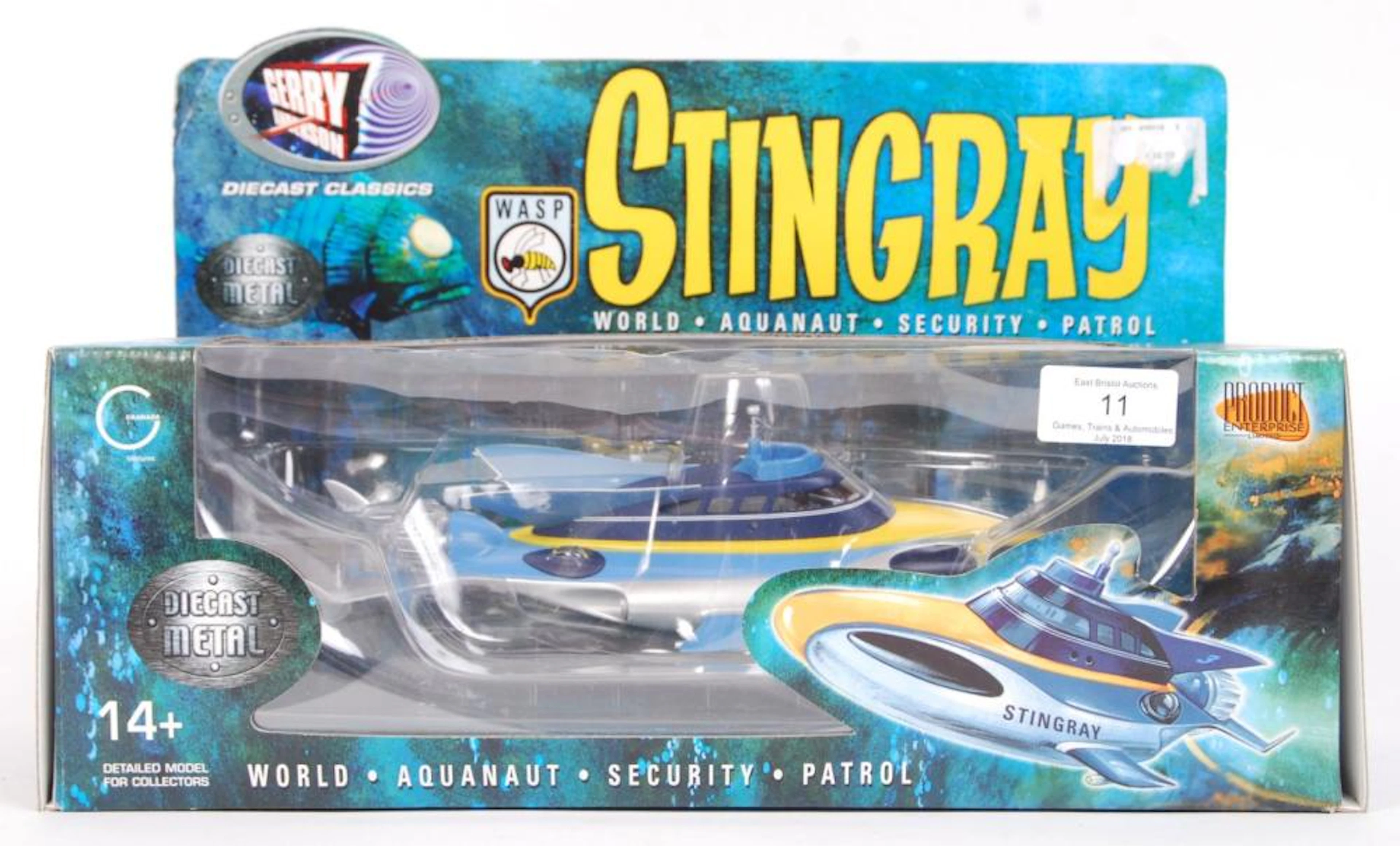 RARE PRODUCT ENTERPRISE GERRY ANDERSON STINGRAY DIECAST MODEL