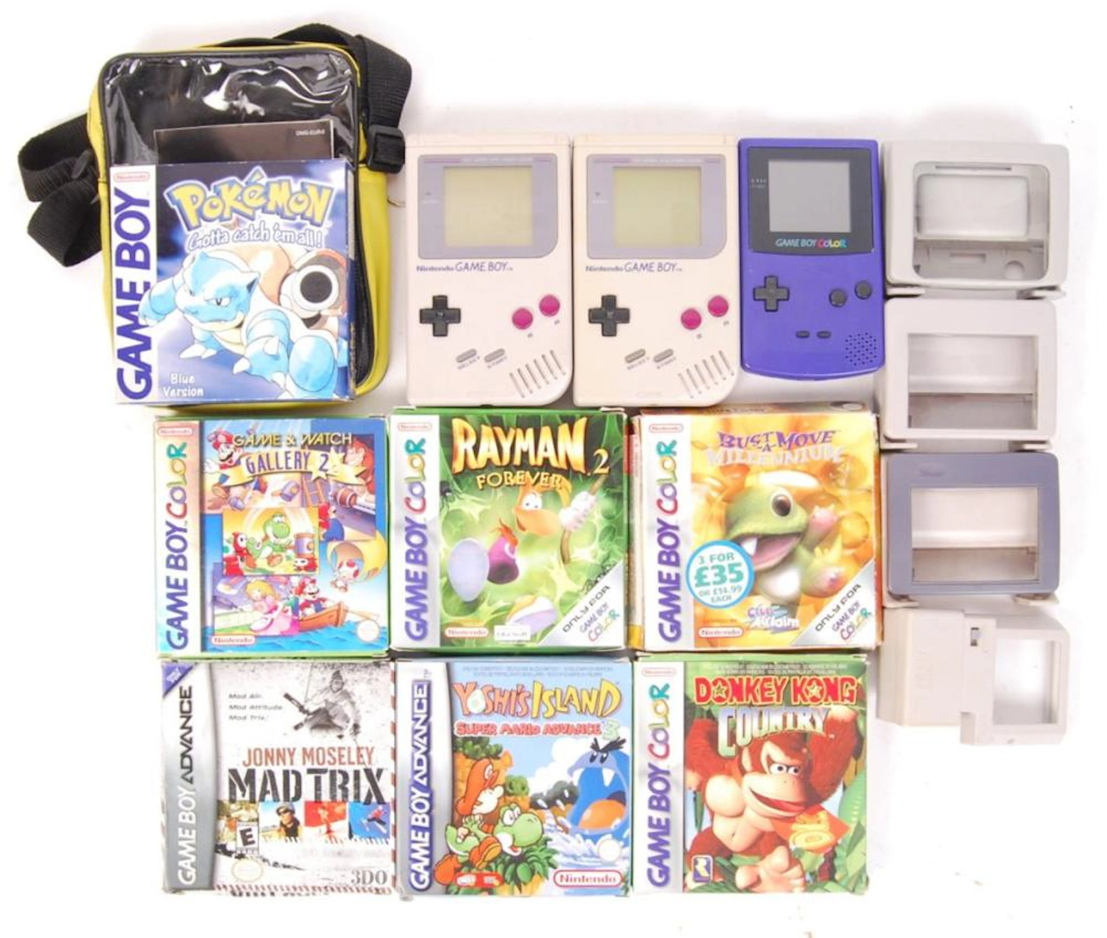 VINTAGE NINTENDO GAME BOY GAMES CONSOLES & ACCESSORIES