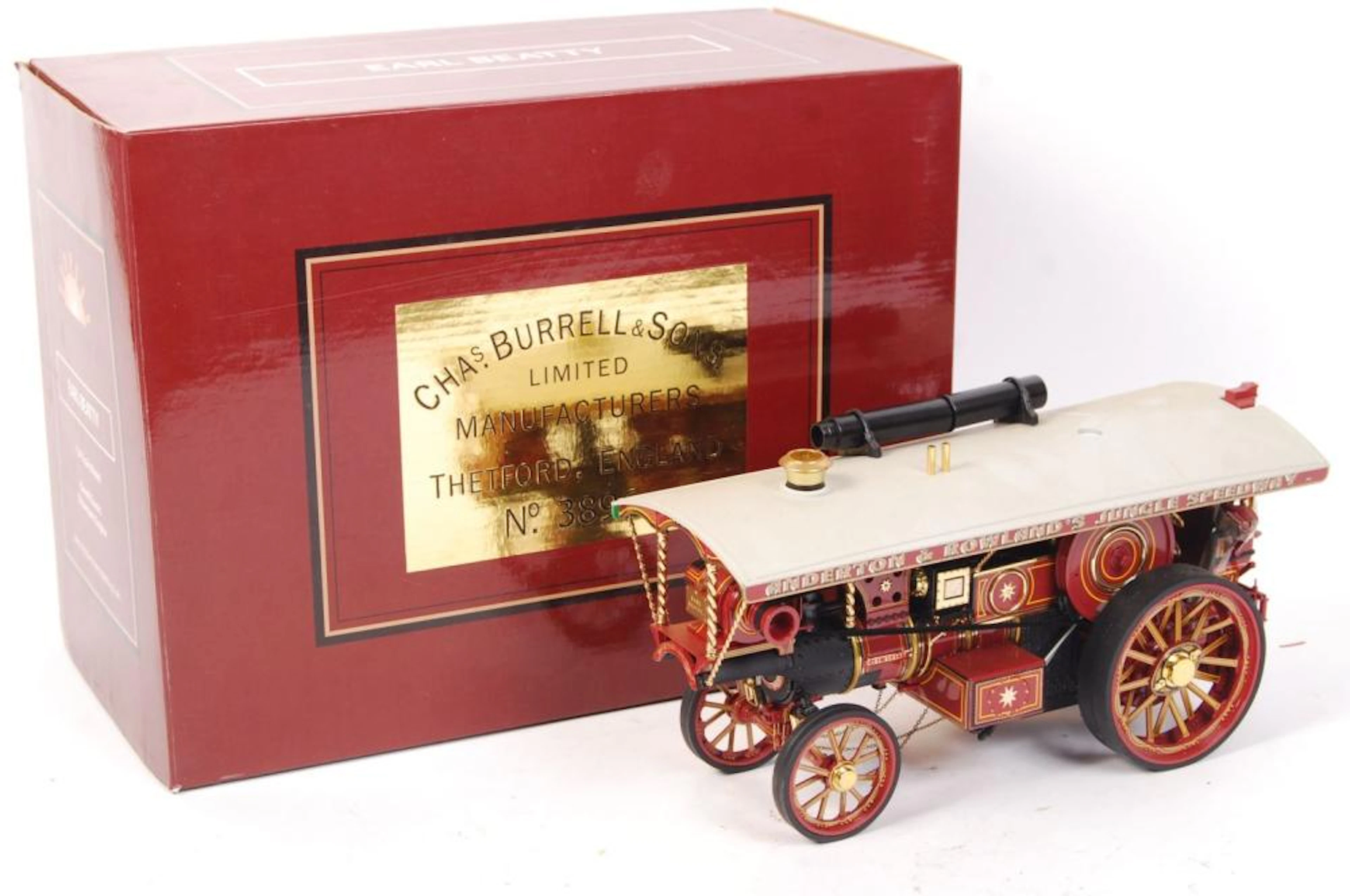 RARE MIDSUMMER MODELS 1:24 SCALE MODEL STEAM TRACTION ENGINE