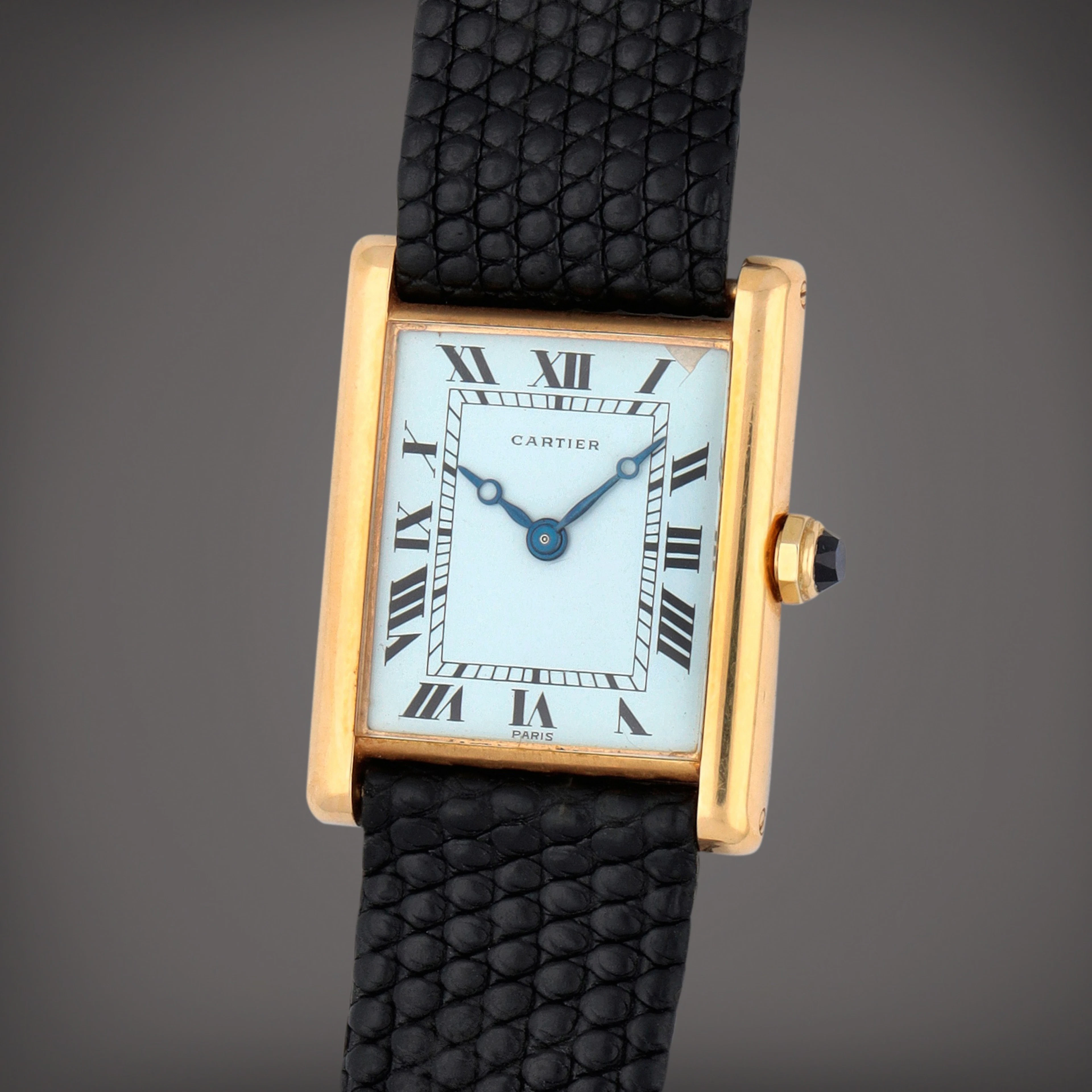 Tank Louis Cartier, Reference 96019 | A yellow gold wristwatch | Circa 1975