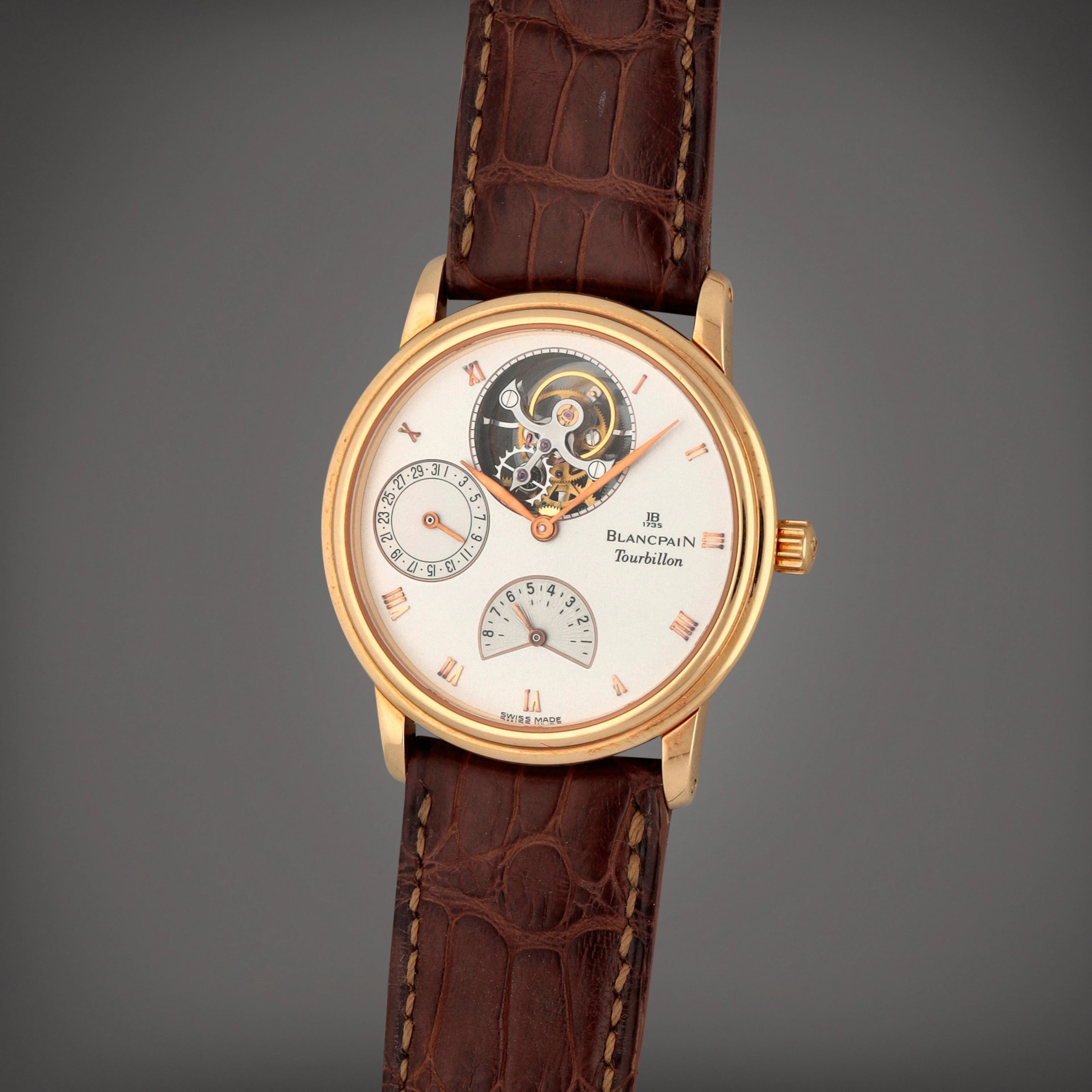 Villeret Tourbillon | A limited edition yellow gold...