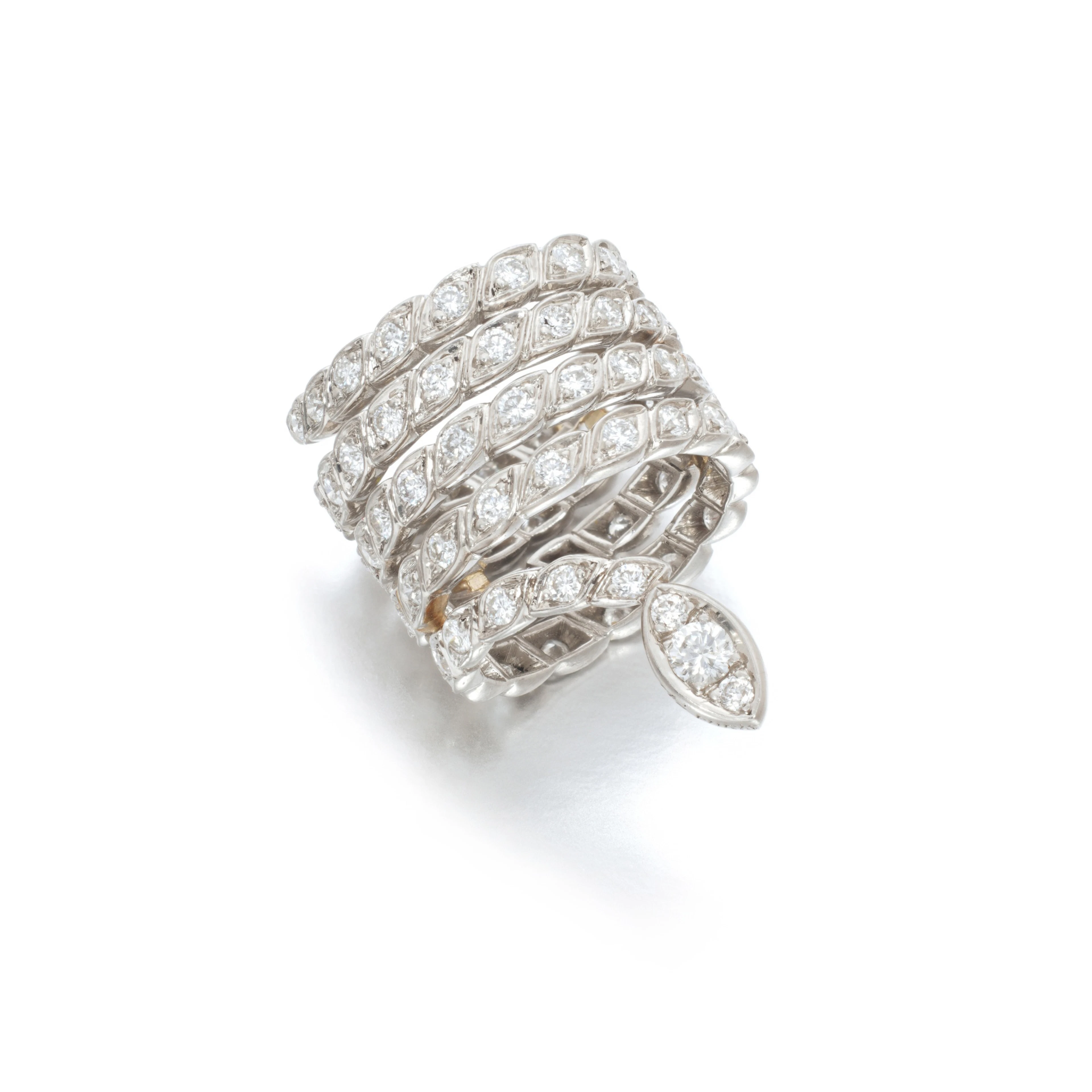 Diamond ring, 1950s