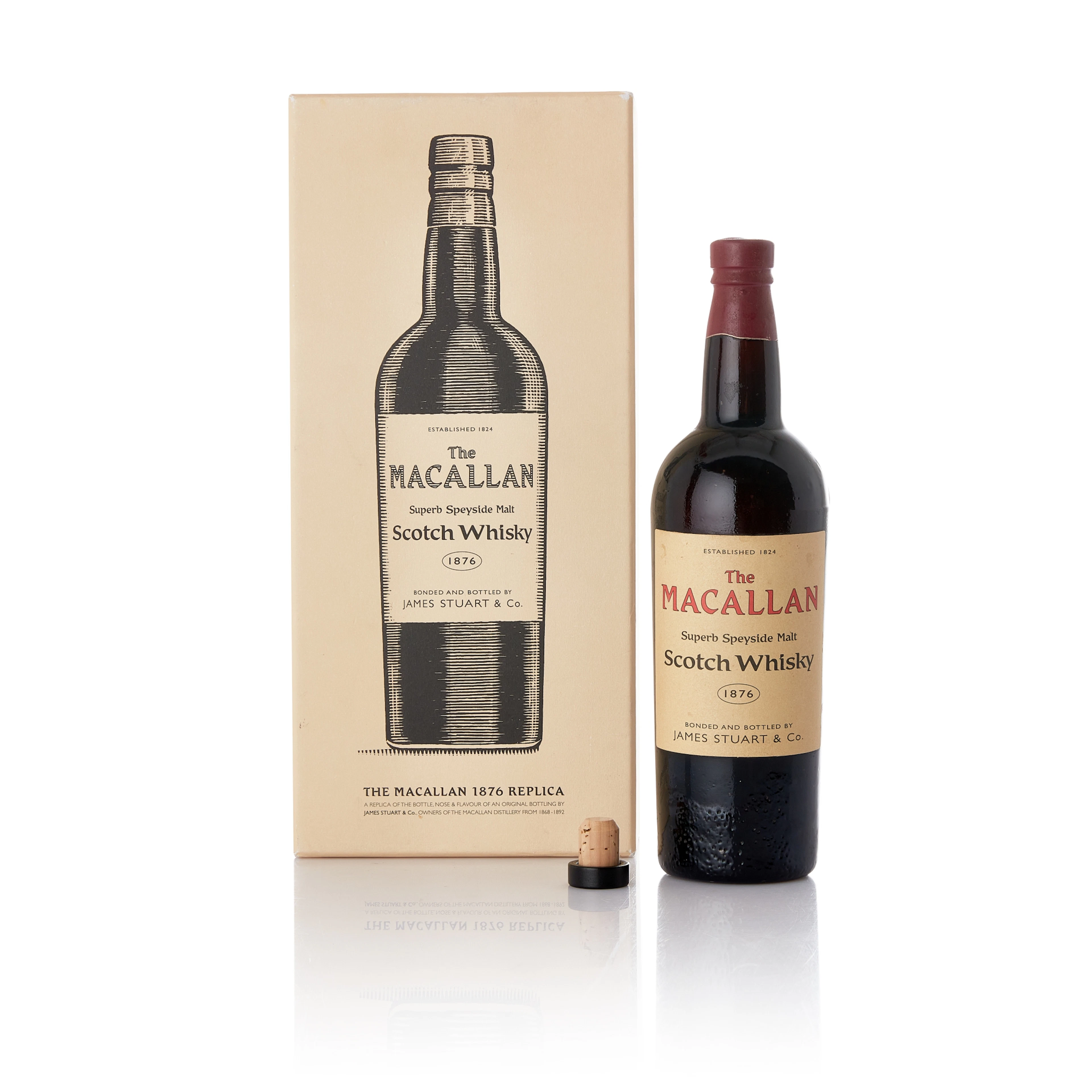 The Macallan 1876 Replica 40.6 abv NV (1 BT70)