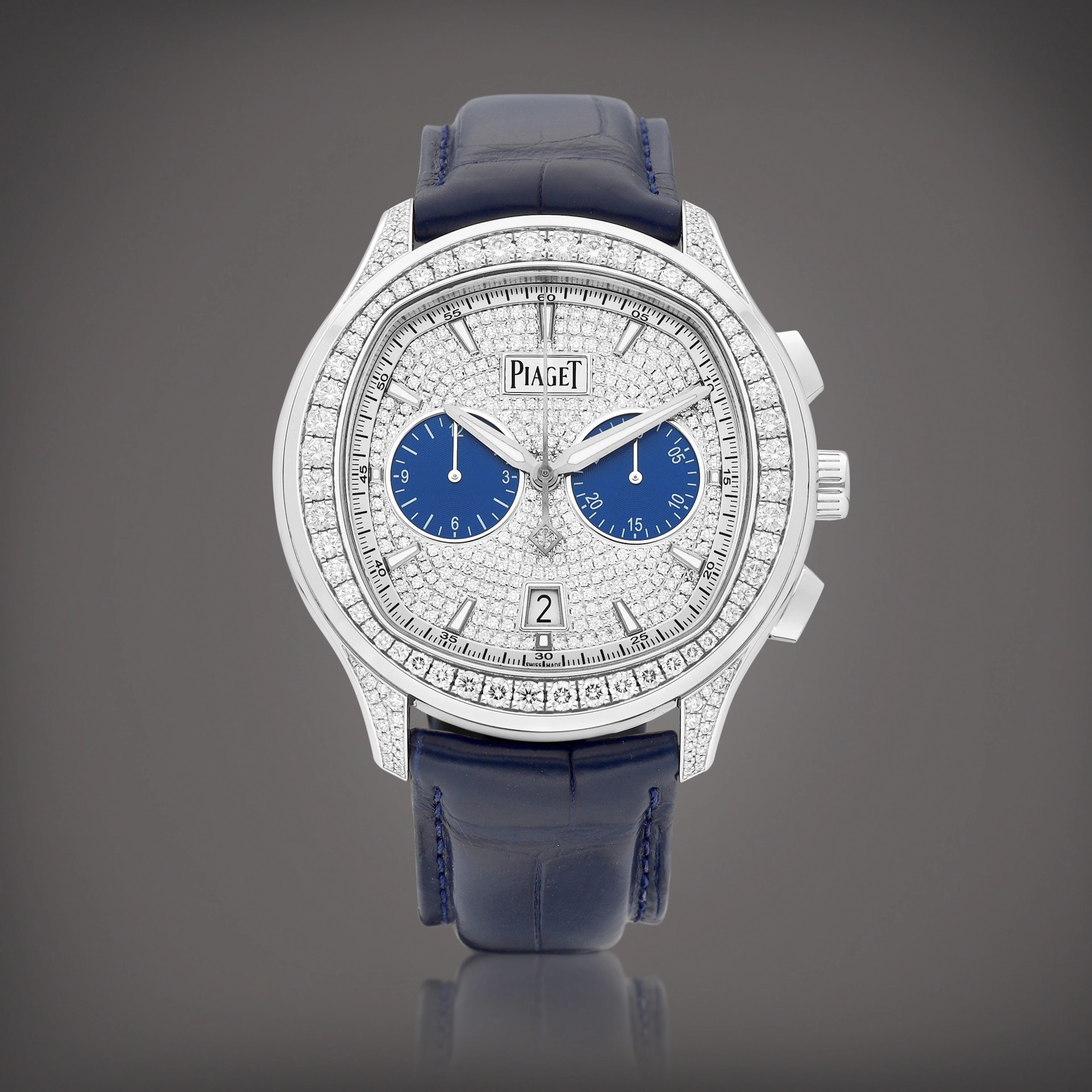 Polo, Reference G0A46049 | A white gold and diamond-set...
