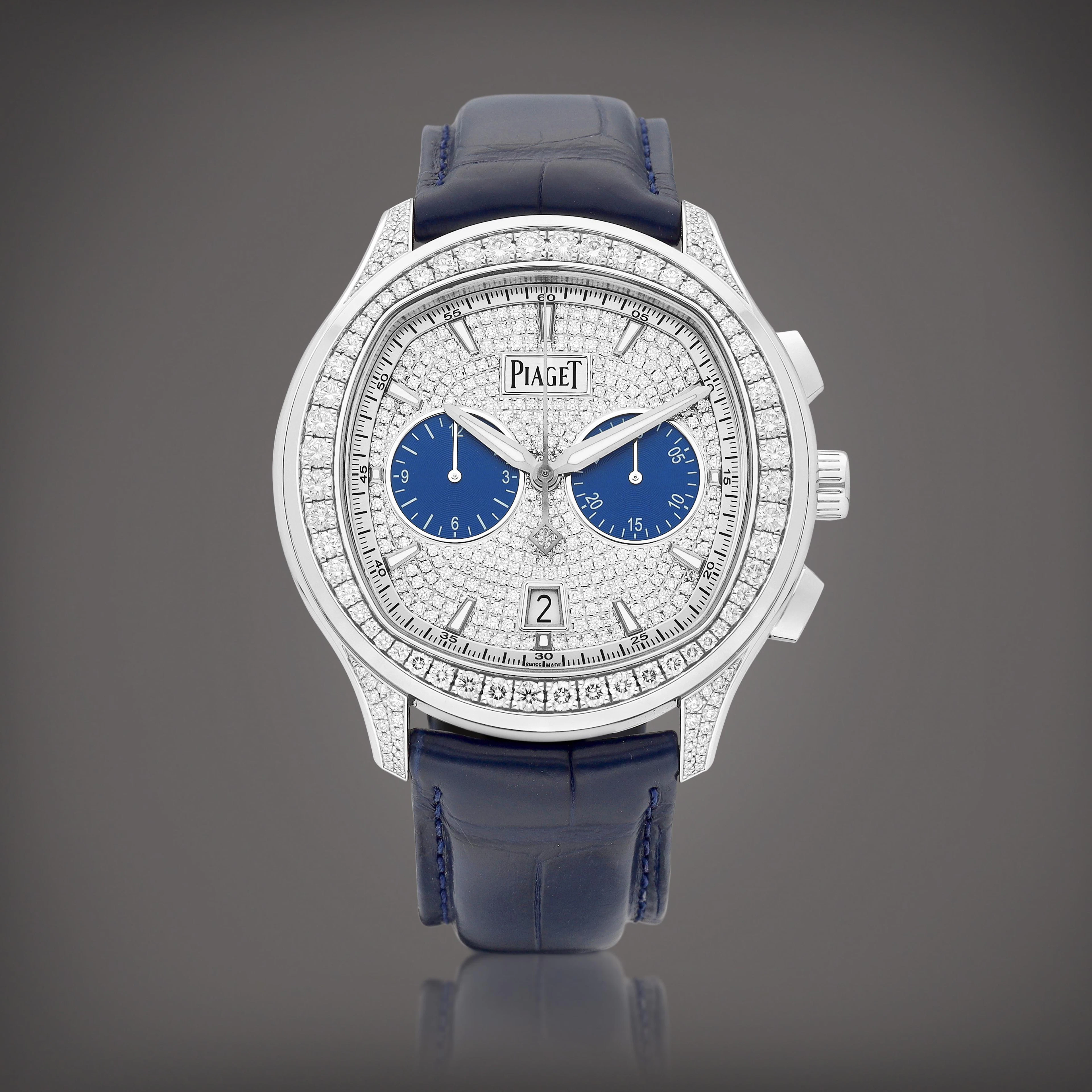 Polo, Reference G0A46049 | A white gold and diamond-set...