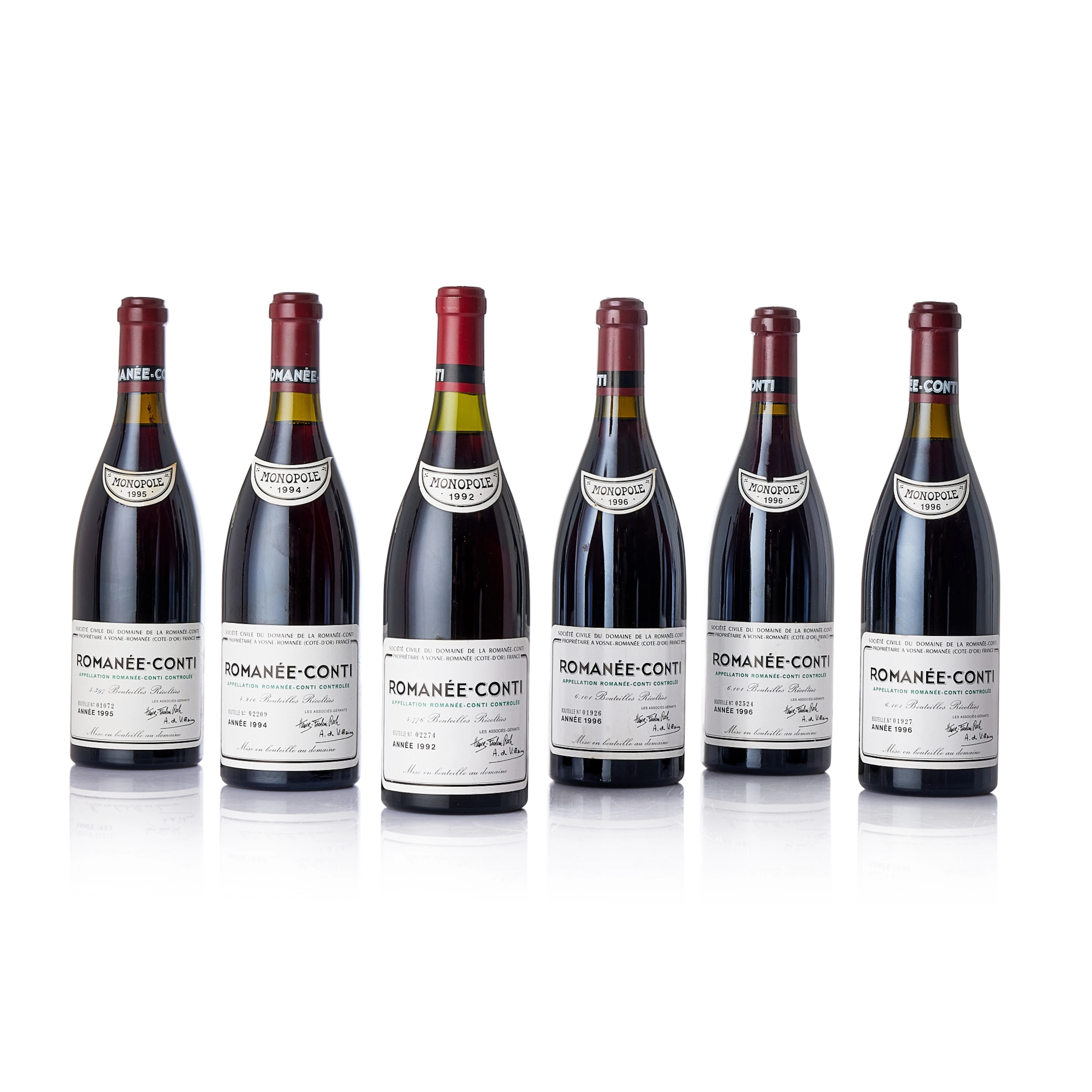 Romanée Conti 1996 Domaine de la Romanée-Conti (3 BT)
