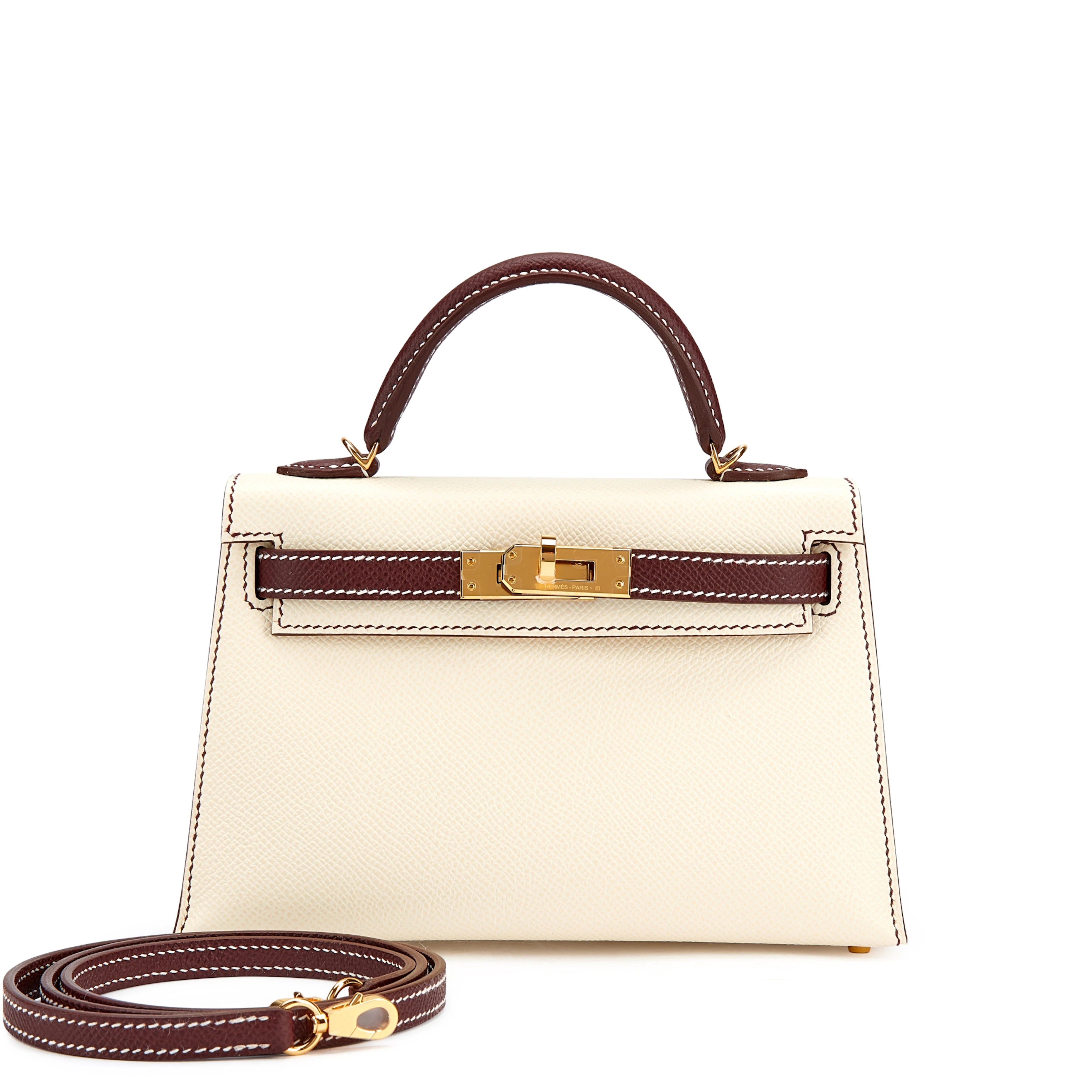 Ata and Rouge Sellier Epsom HSS Mini Kelly II 20 Gold Hardware, 2023
