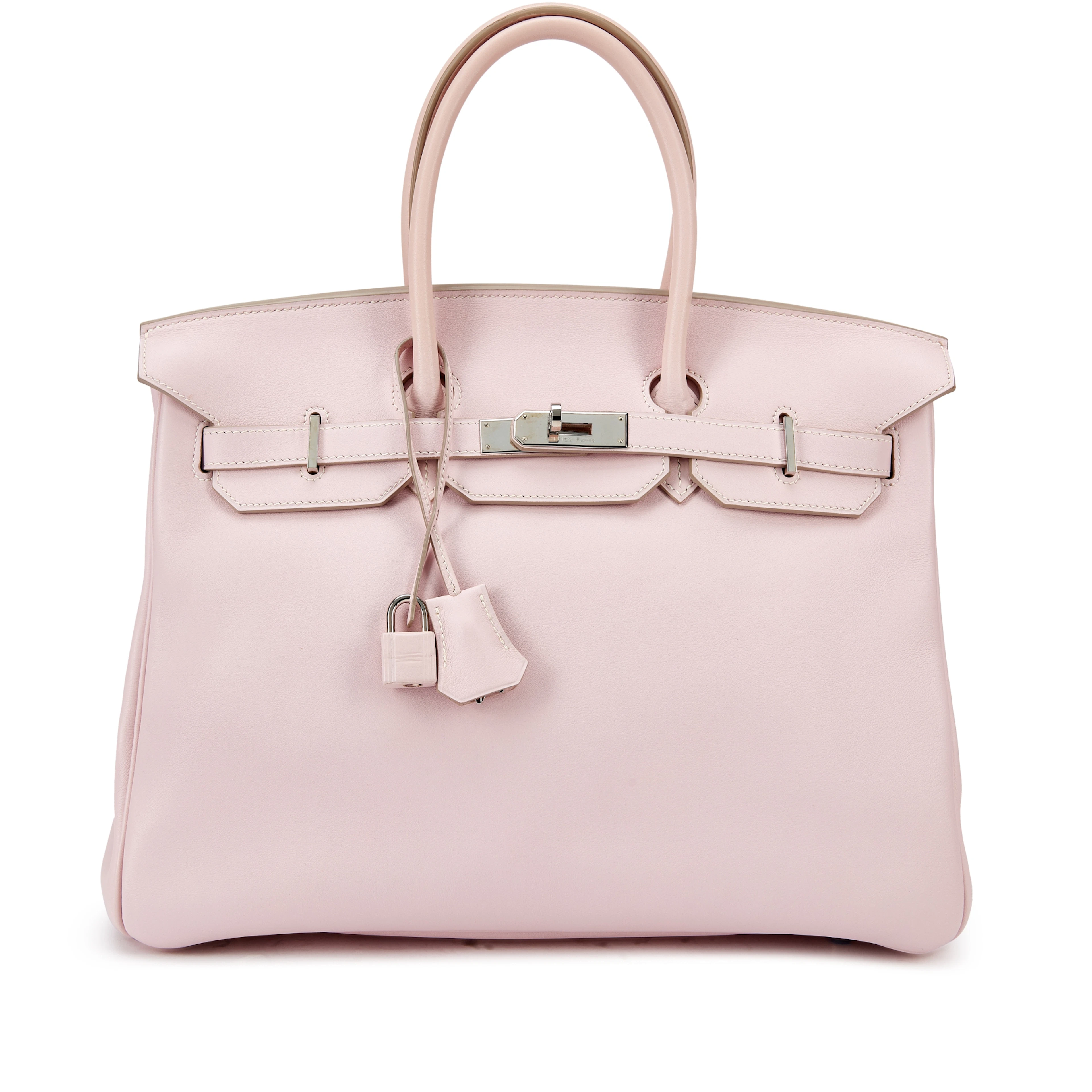 Rose Dragee Swift Birkin 35 Palladium Hardware, 2008
