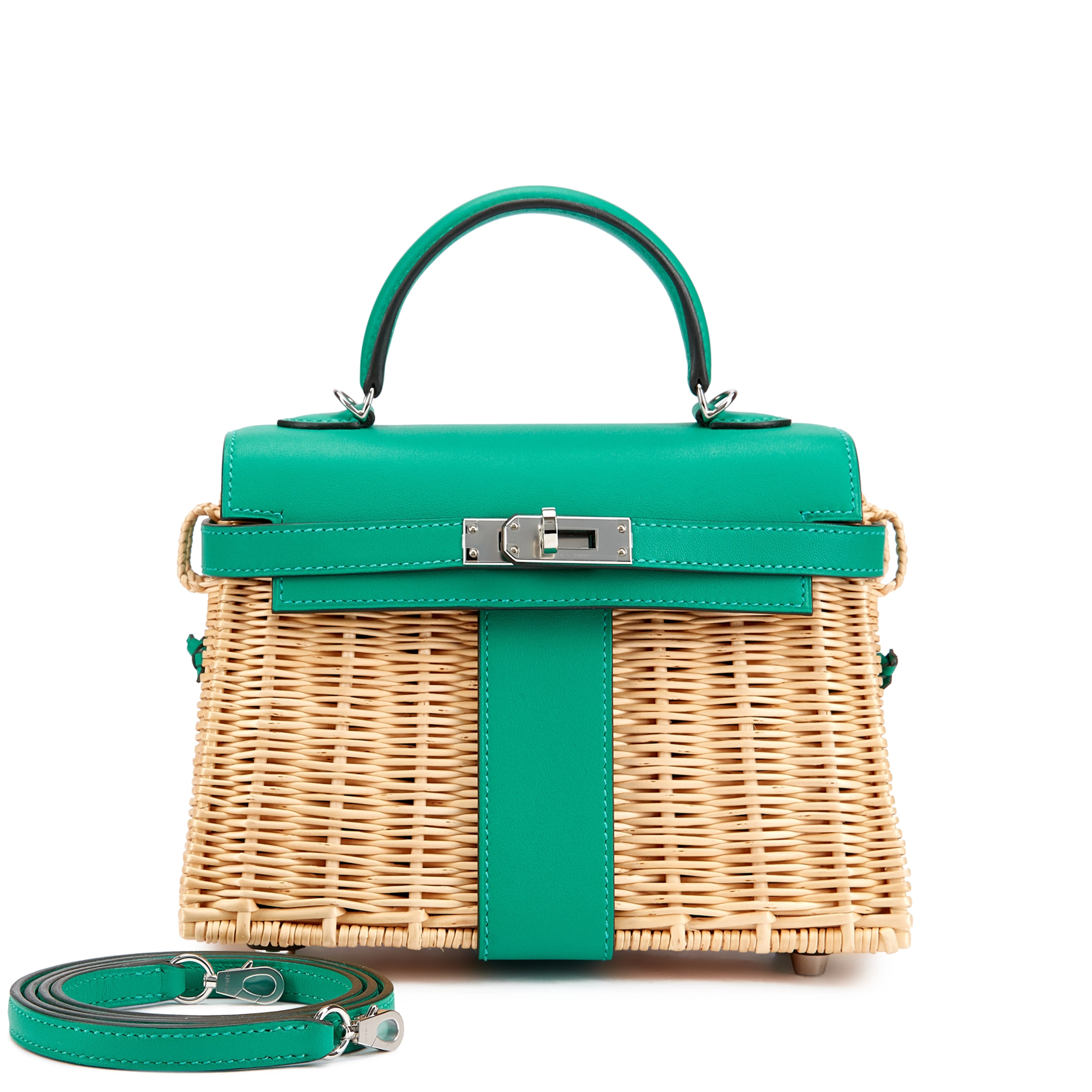 Limited Edition Vert Verone Swift and Osier Wicker Mini...