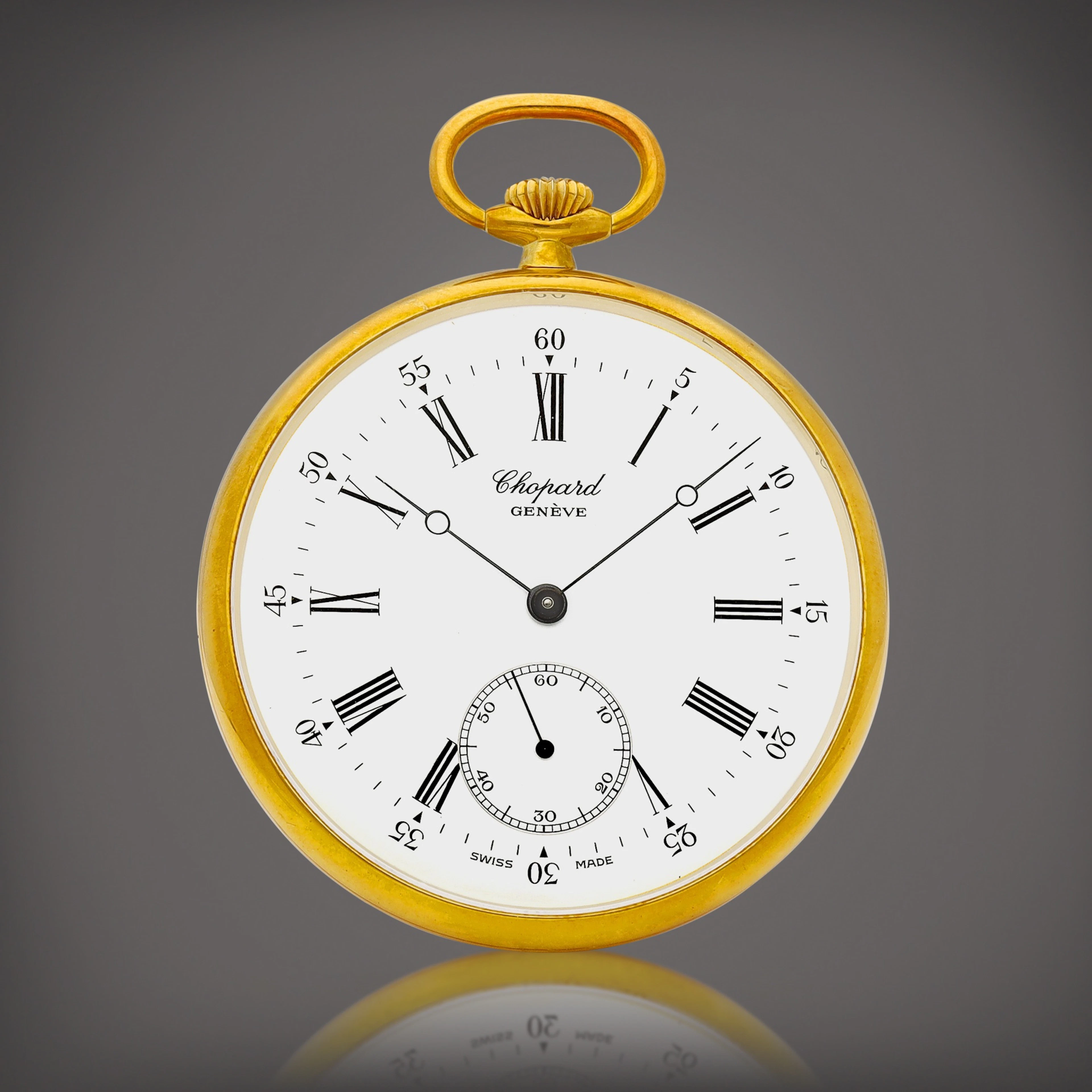 Reference 3024 | A yellow gold openface keyless watch
