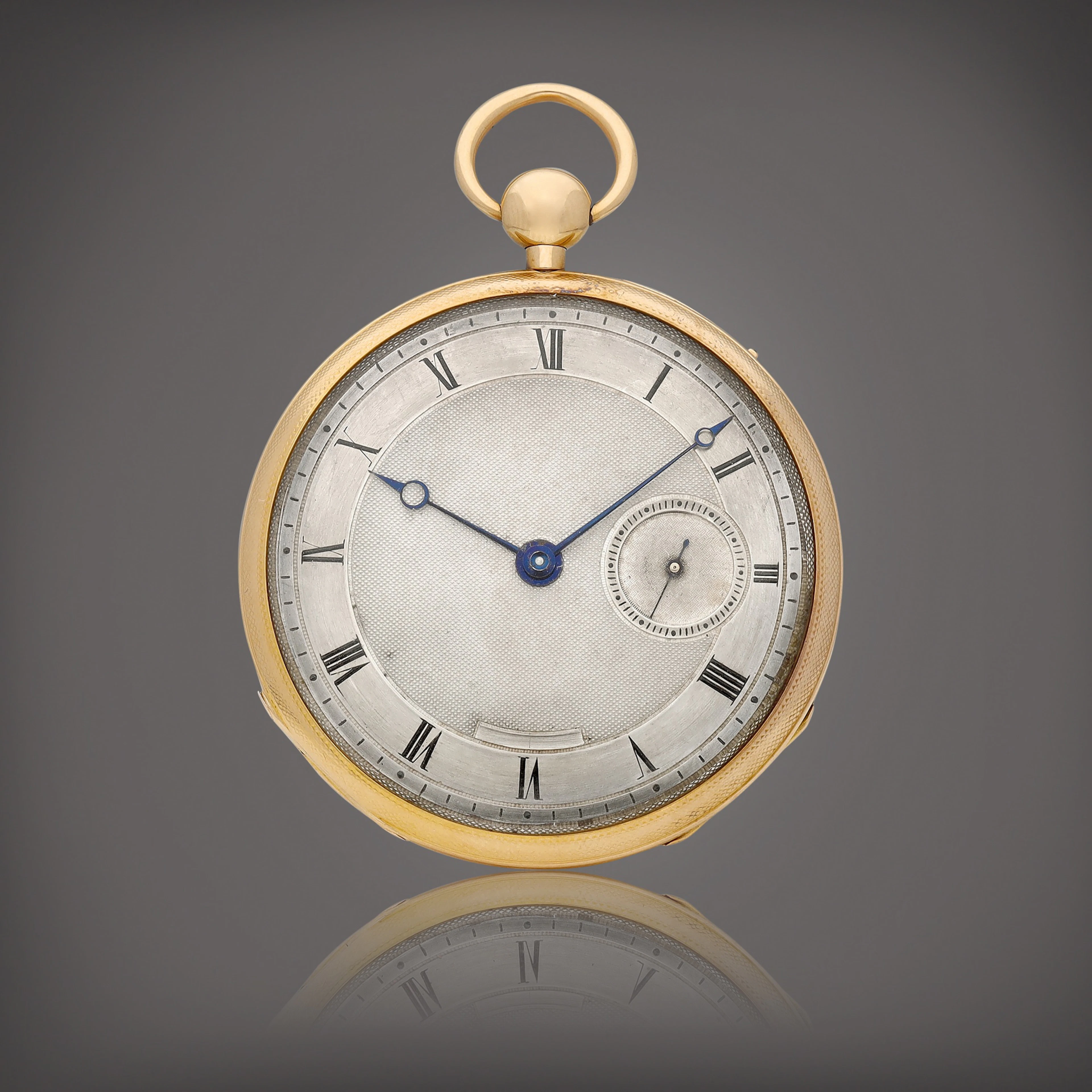 Michel Ranna | A yellow gold open face quarter repeating...