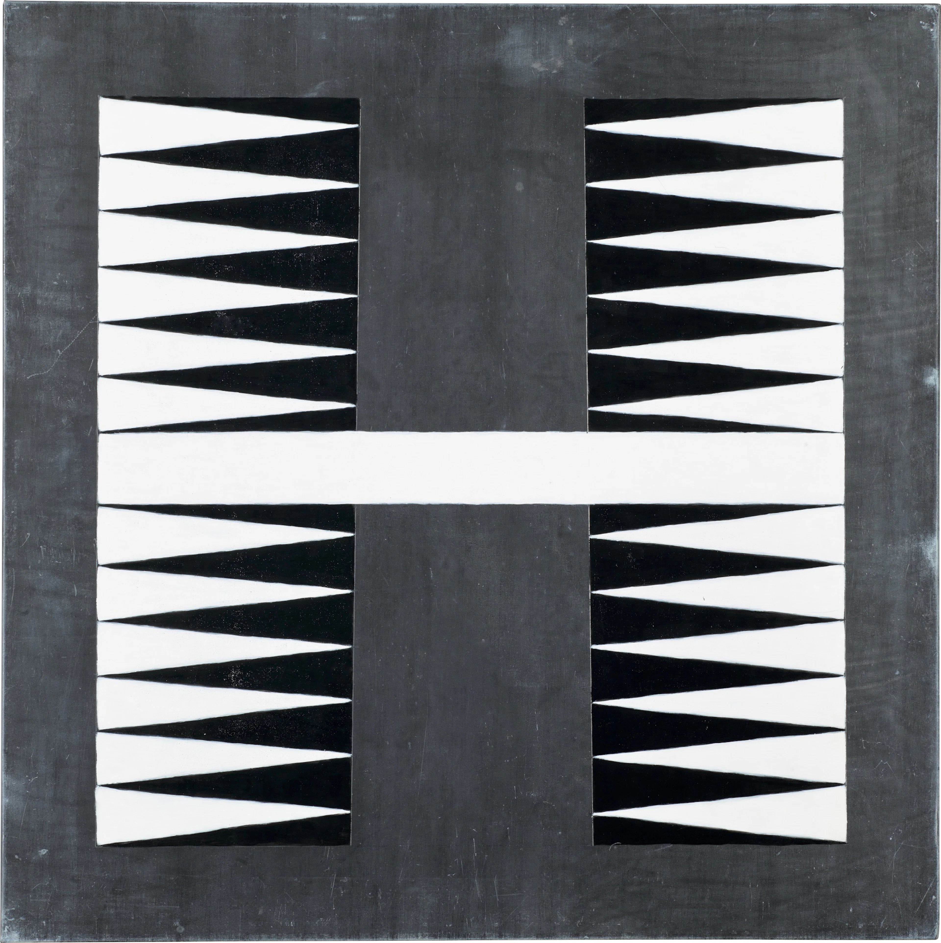 Untitled (Lead Chevron: 9)