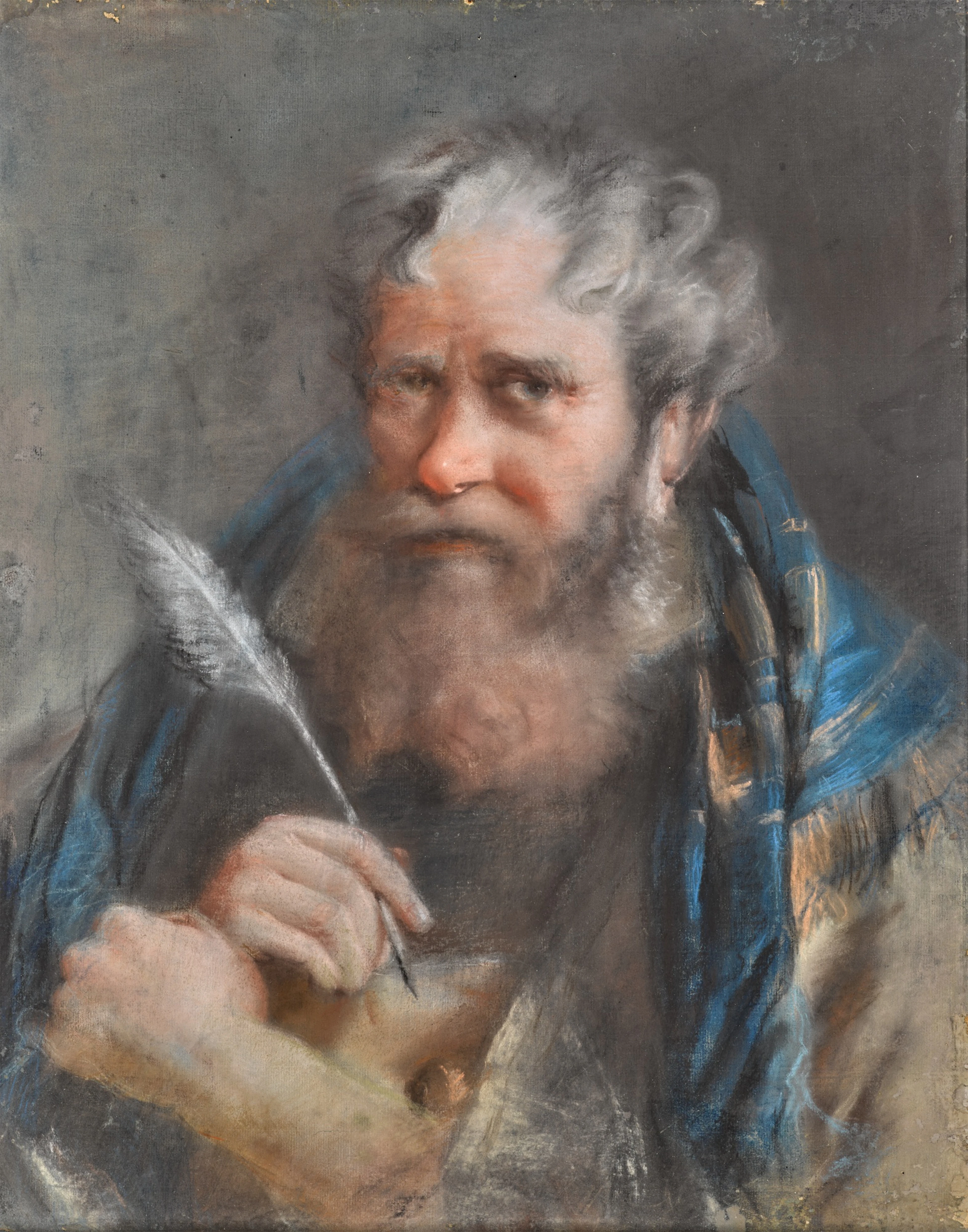 Head of an evangelist