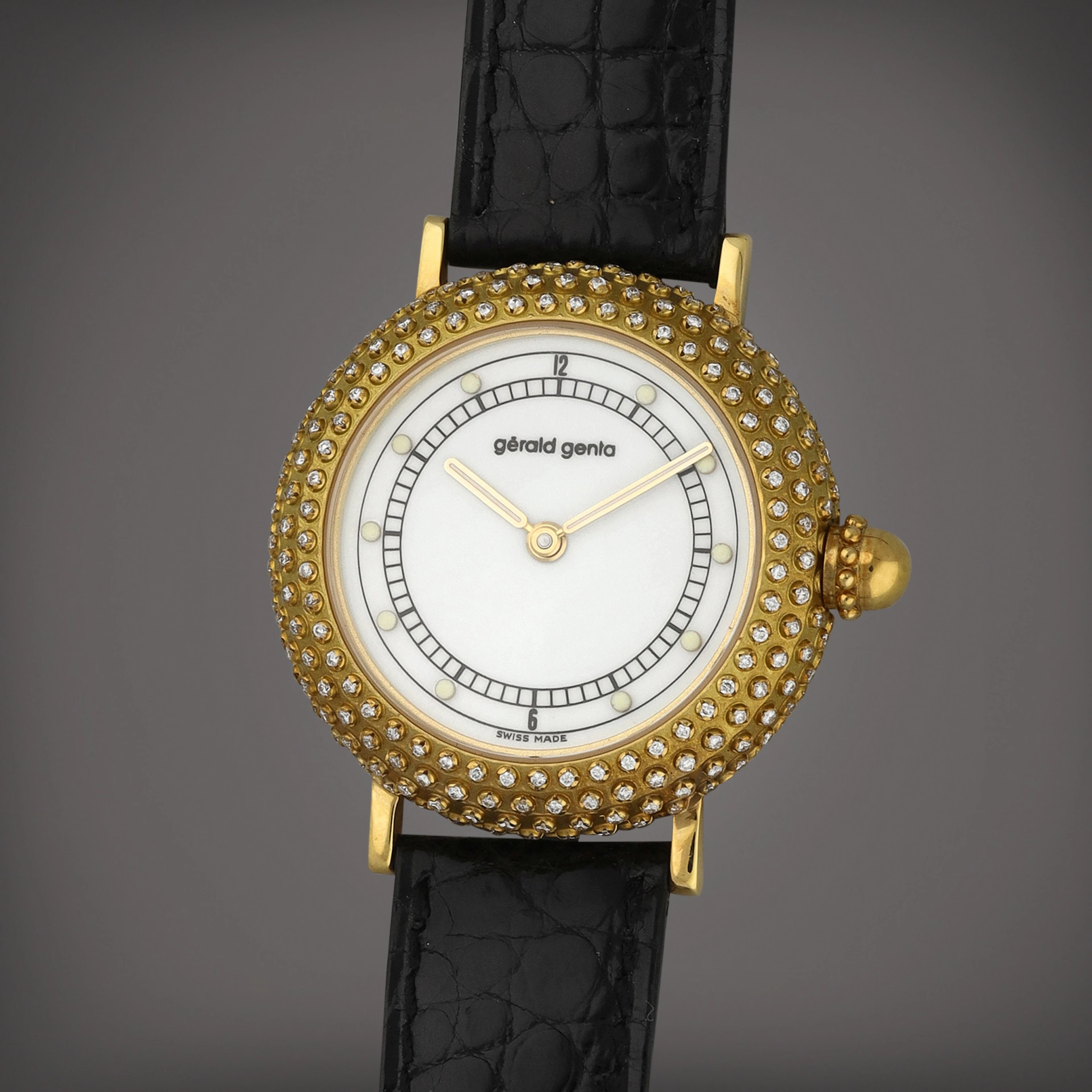 Reference G.3481.7 | A yellow gold and diamond-set wristwatch | Circa 1995