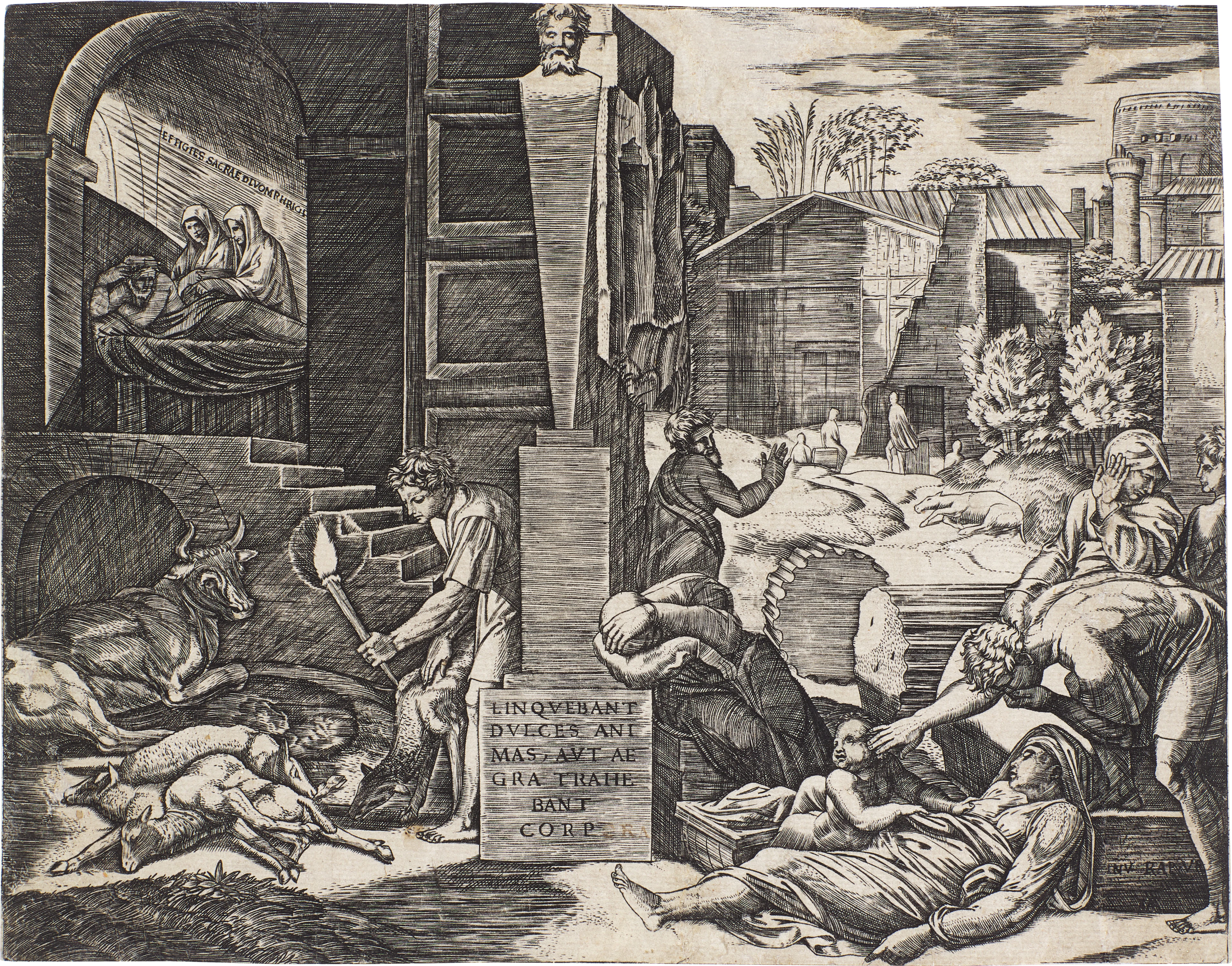 The Morbetto, or The Plague of Phrygia (Bartsch 417)