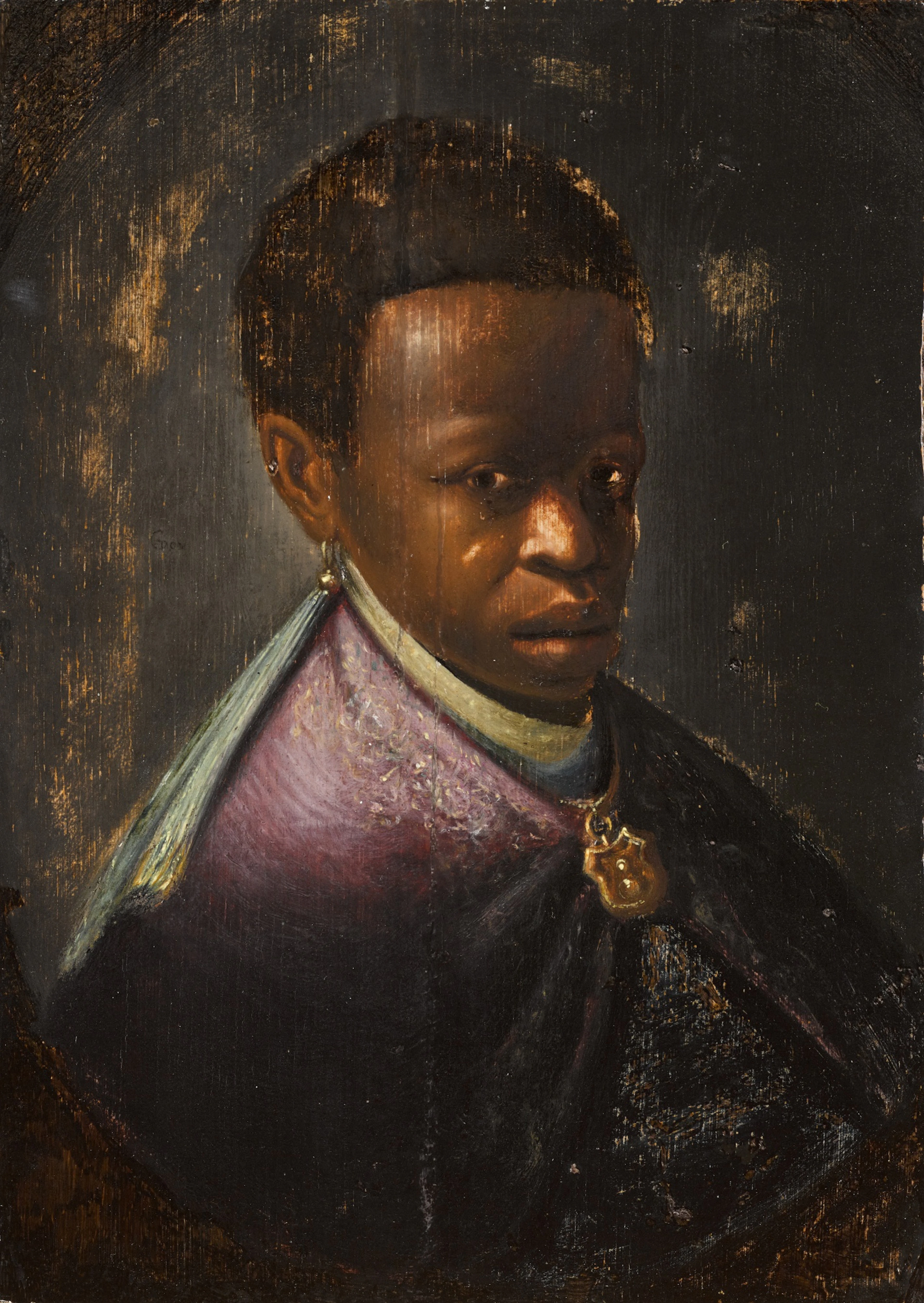 Portrait of an African boy
