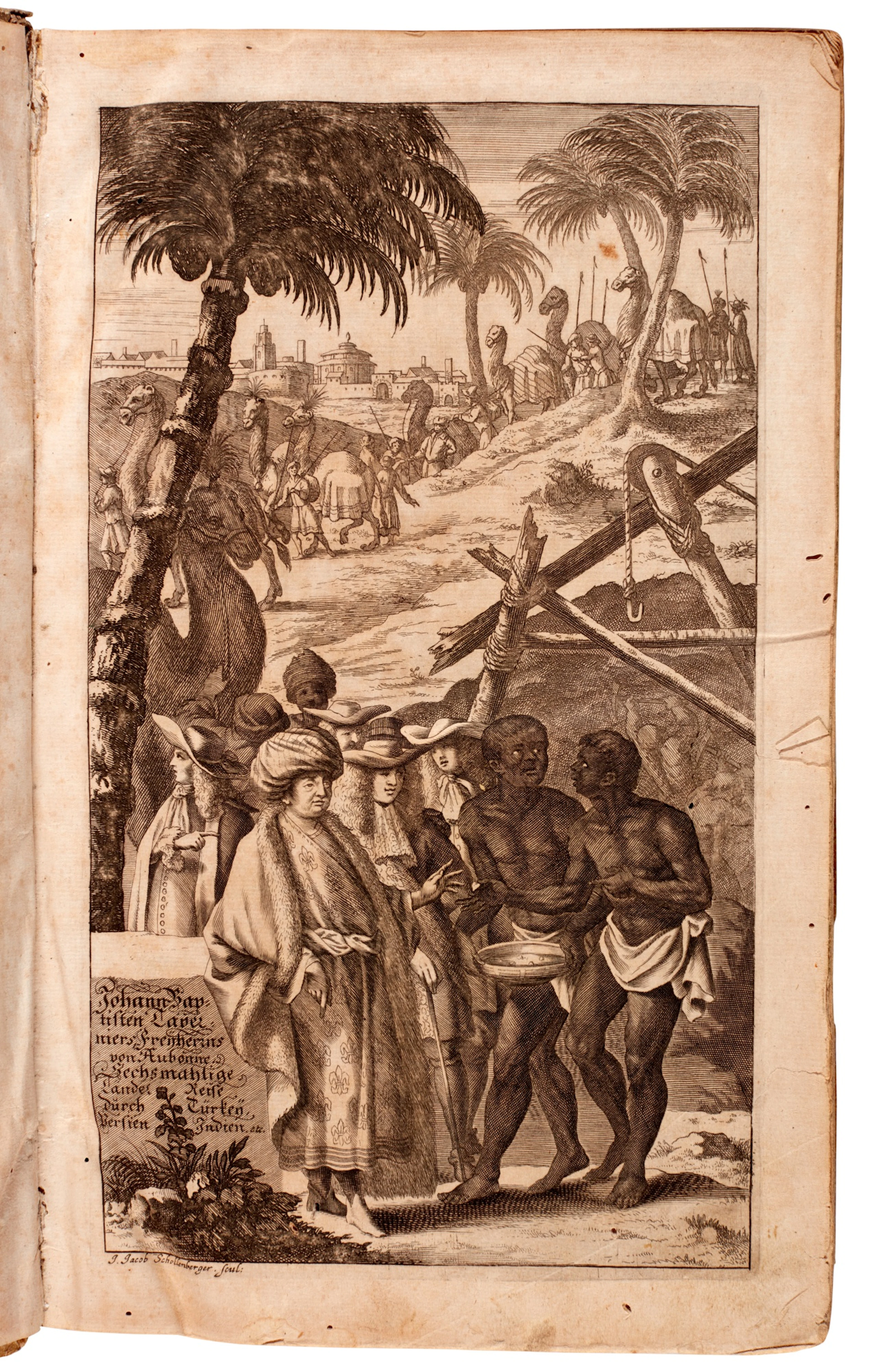 Tavernier | Reise Beschreibung... durch Tuerkey, Persien. Nuremberg, 1681