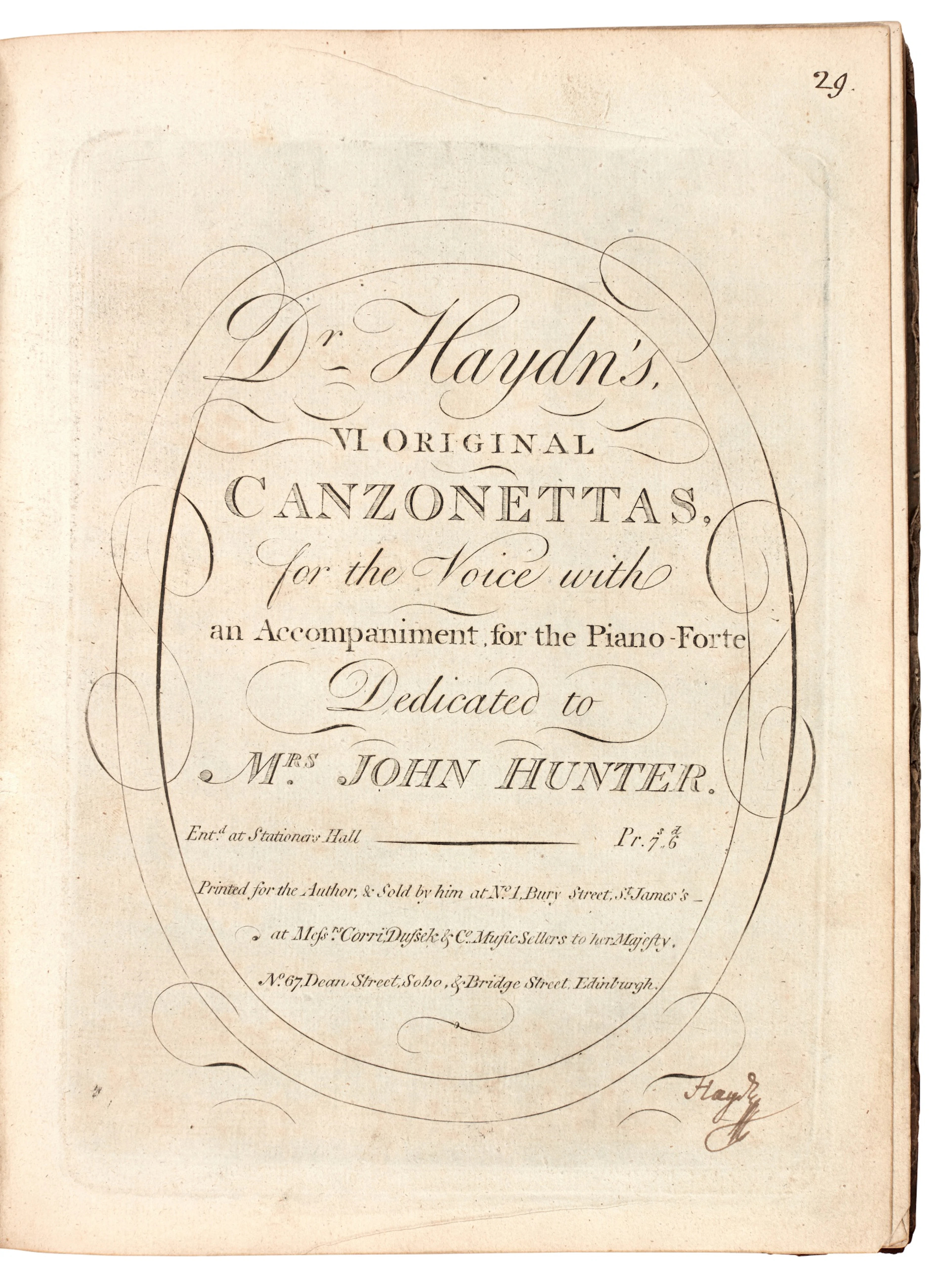 J. Haydn.