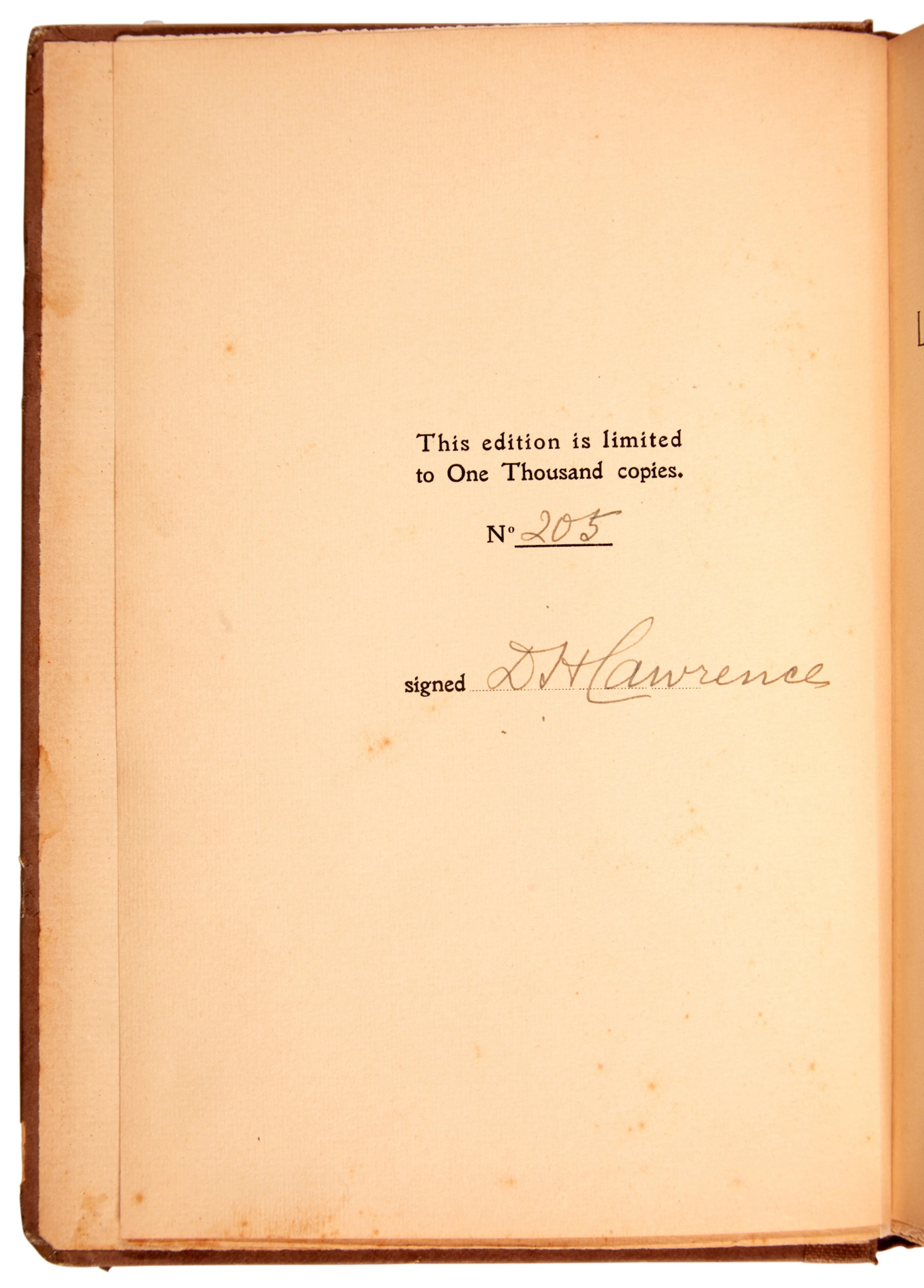 D.H. Lawrence | Lady Chatterley's Lover
