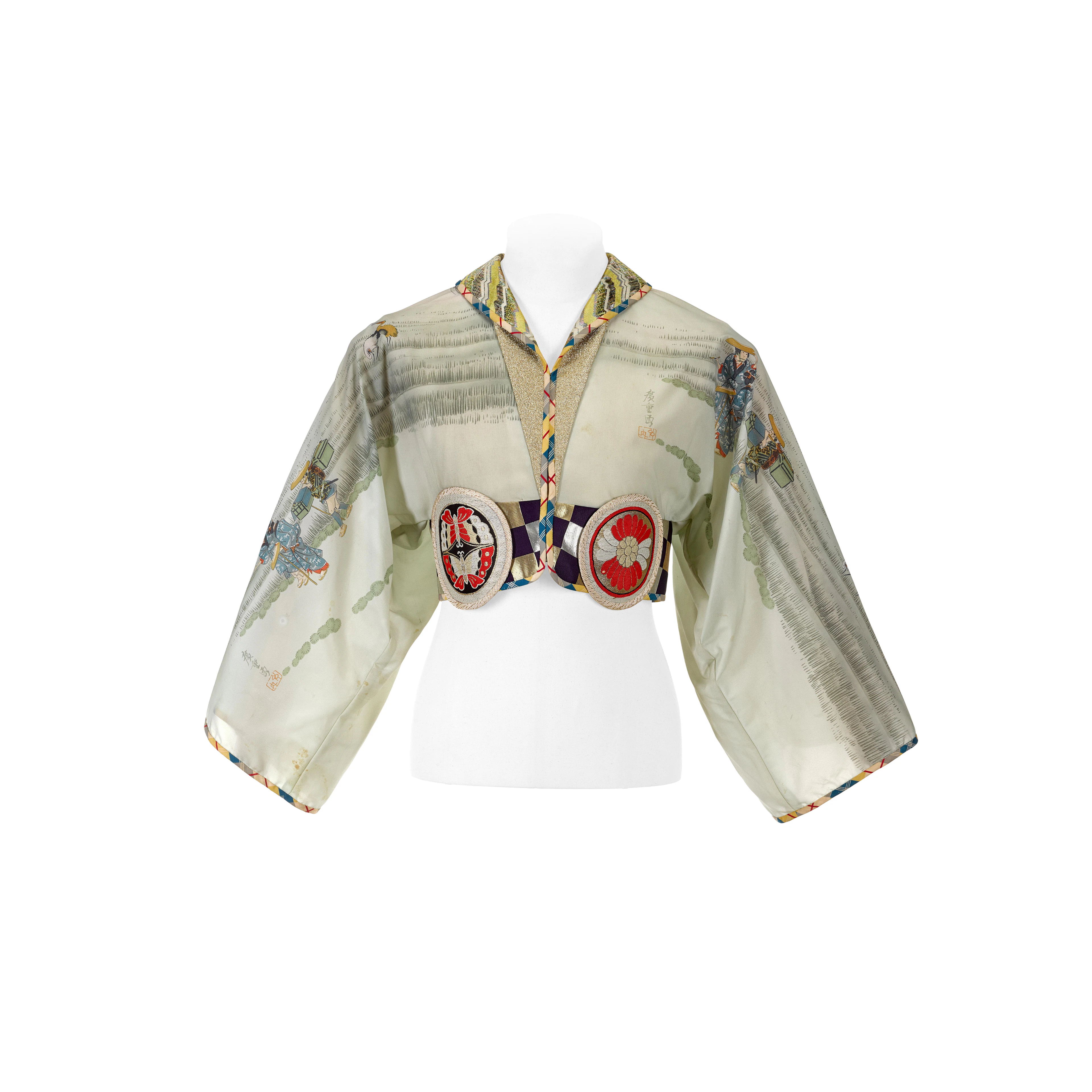 Freddie Mercury's bespoke Japanese bolero-style pale...