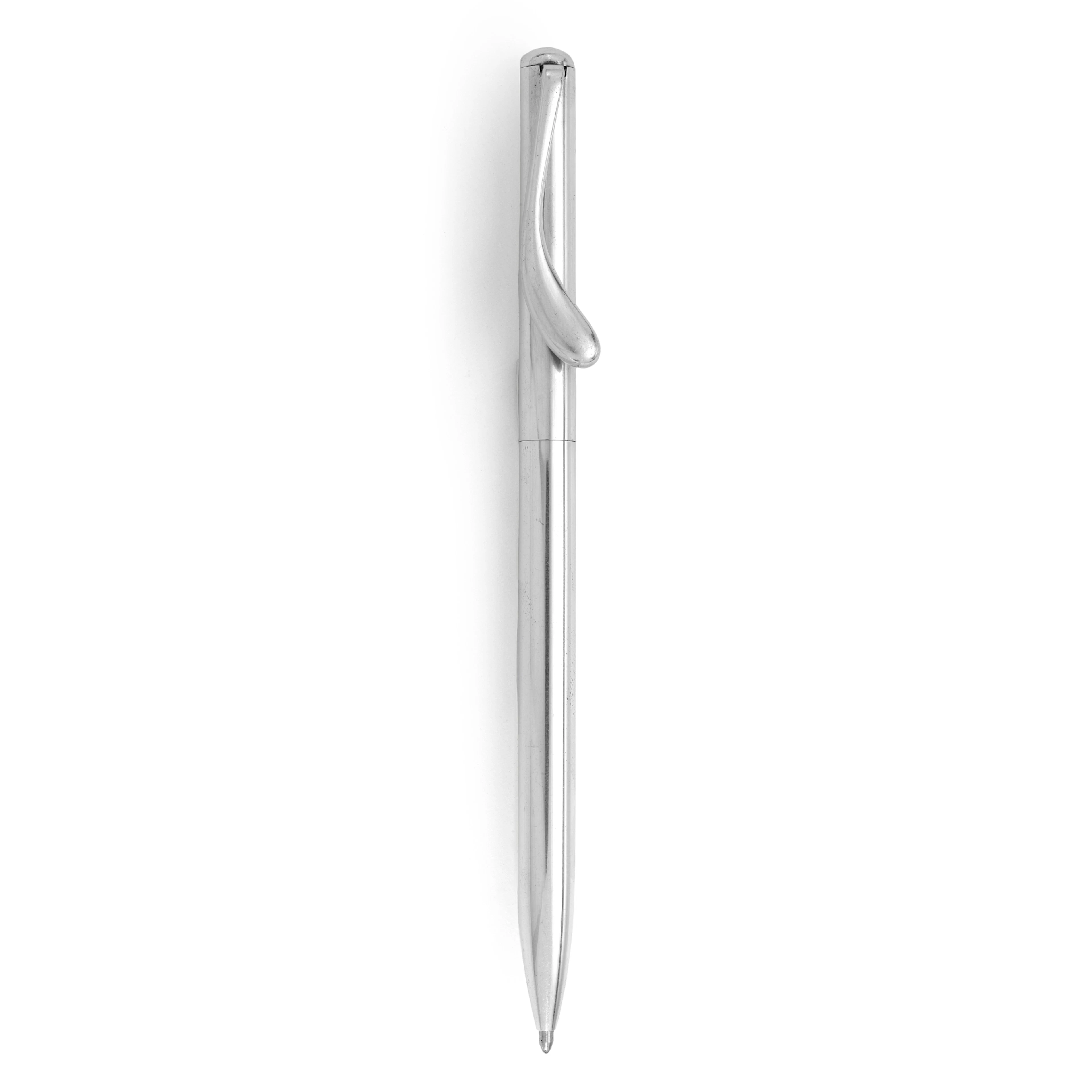Elsa Peretti: a silver ballpoint pen, Tiffany & Co., late 20th century