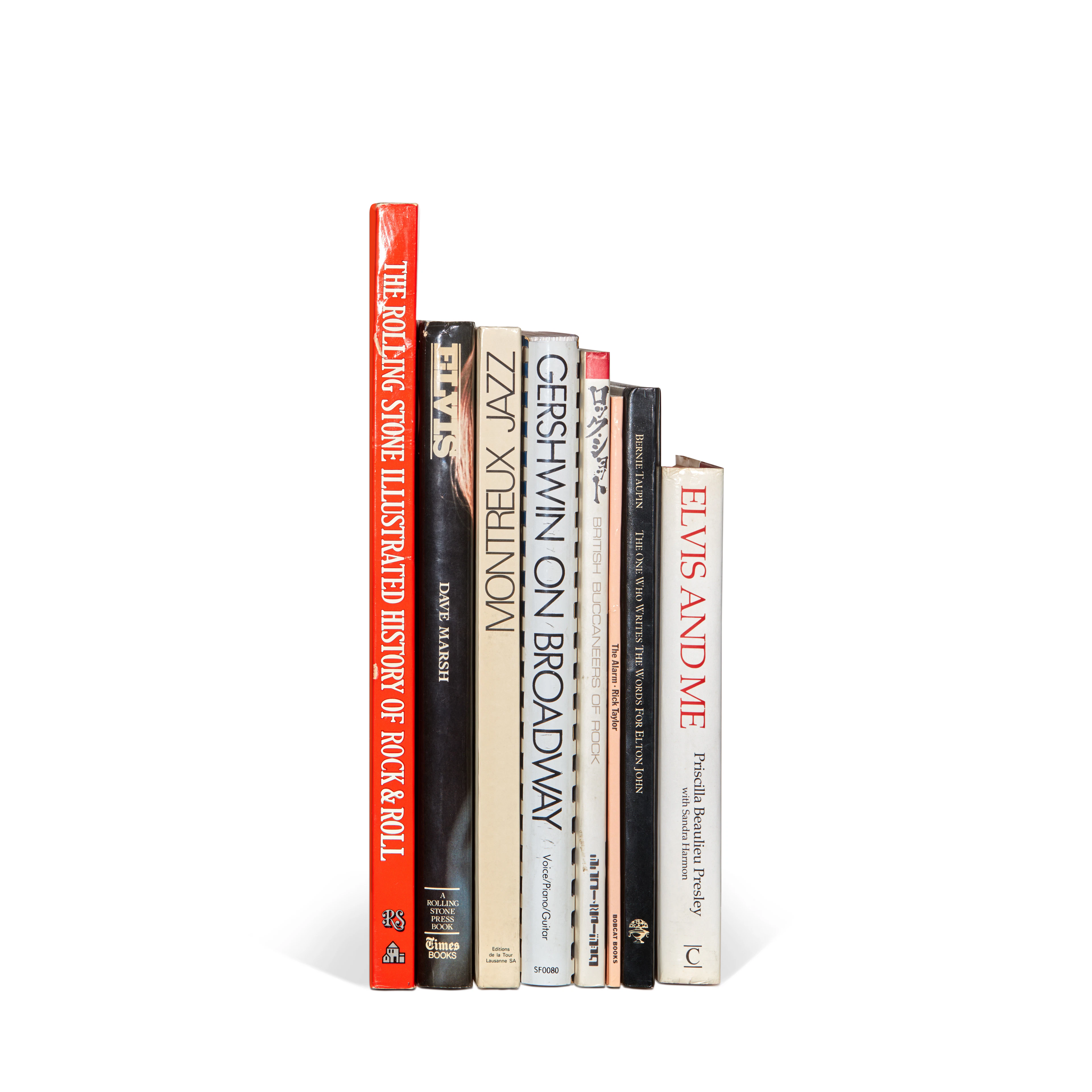 Freddie Mercury—personal library | Books relating to music, 8 volumes