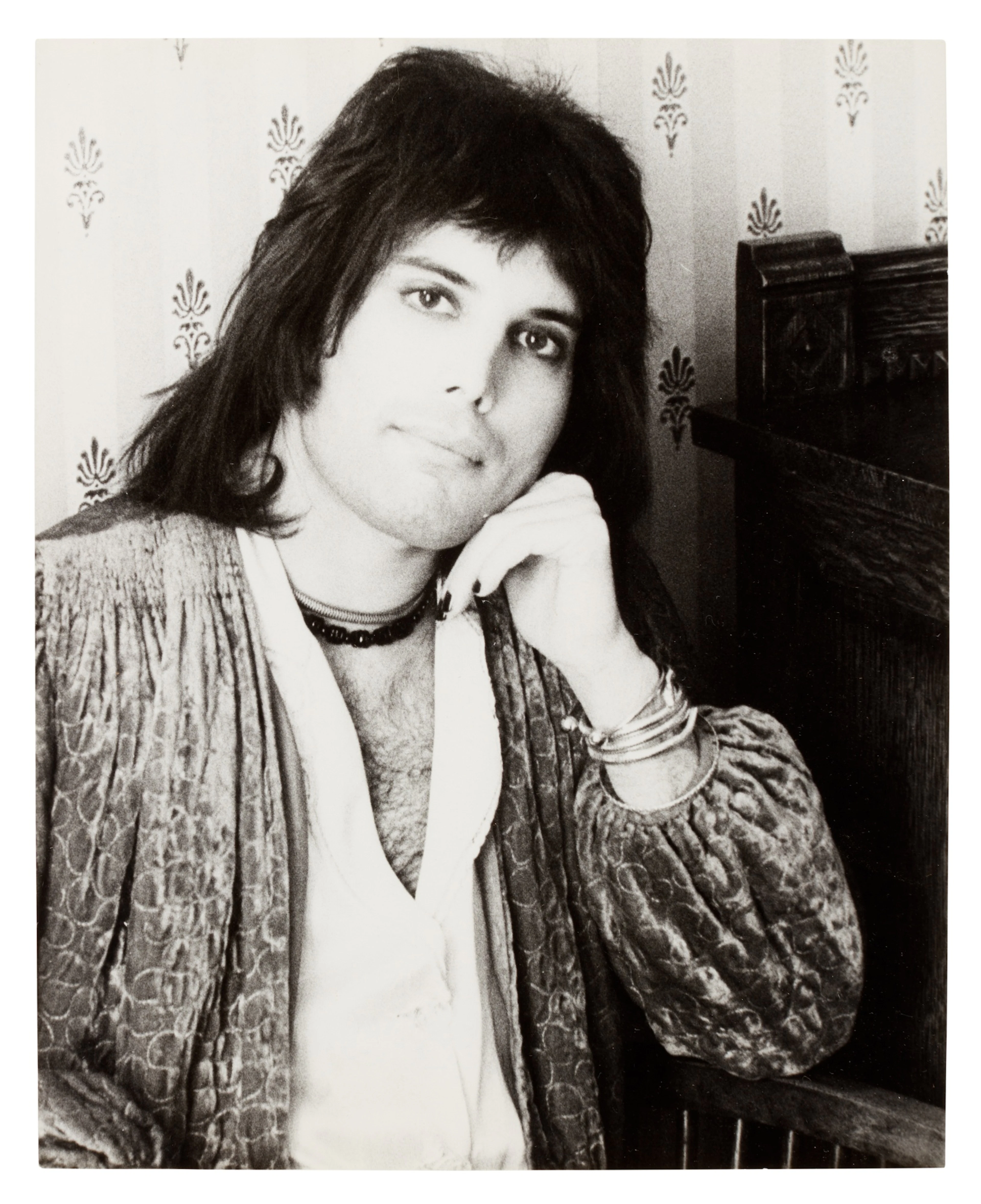 Mick Rock | 6 photographs of Freddie Mercury, 1974