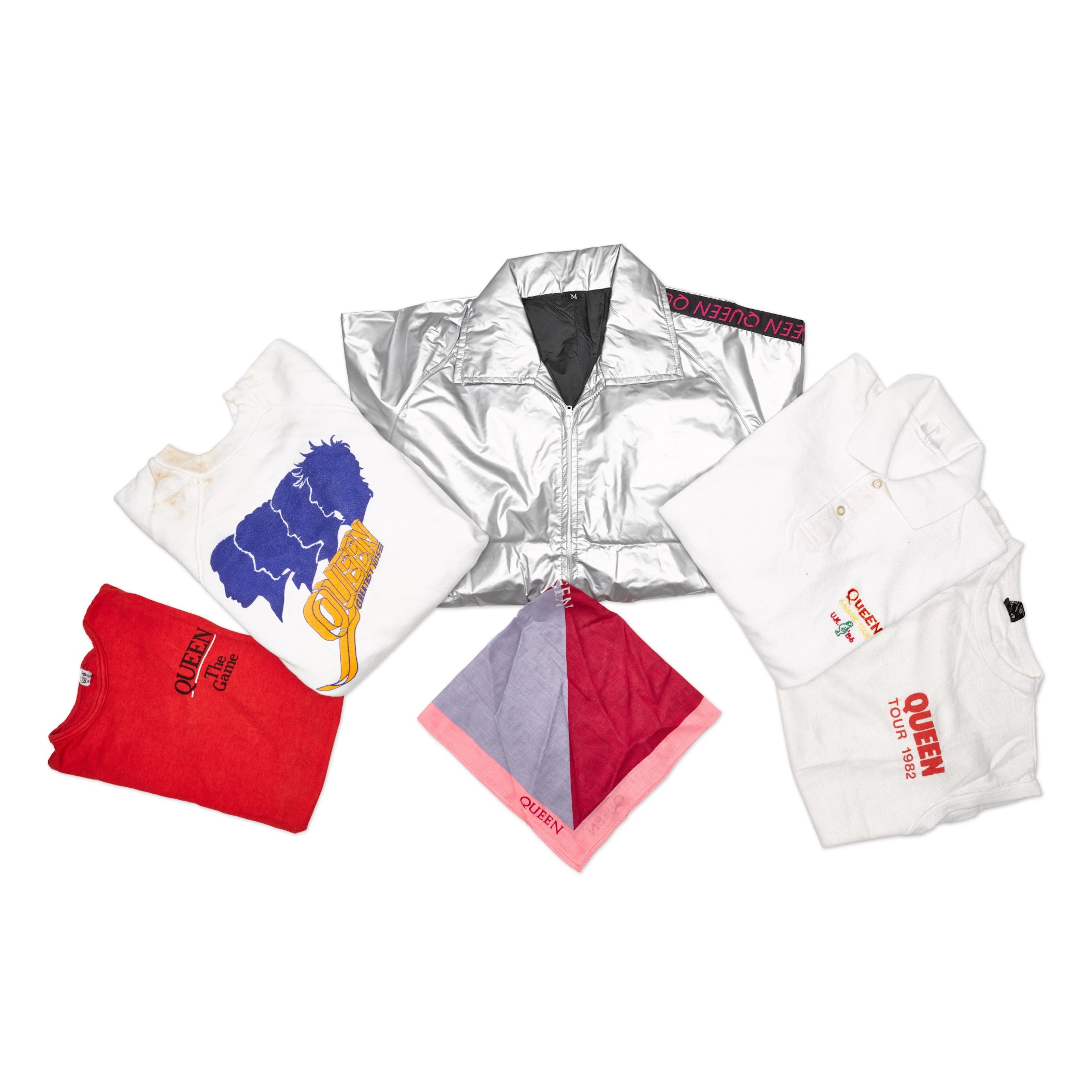 Freddie Mercury's Queen promo garments, circa 1979 - 1986