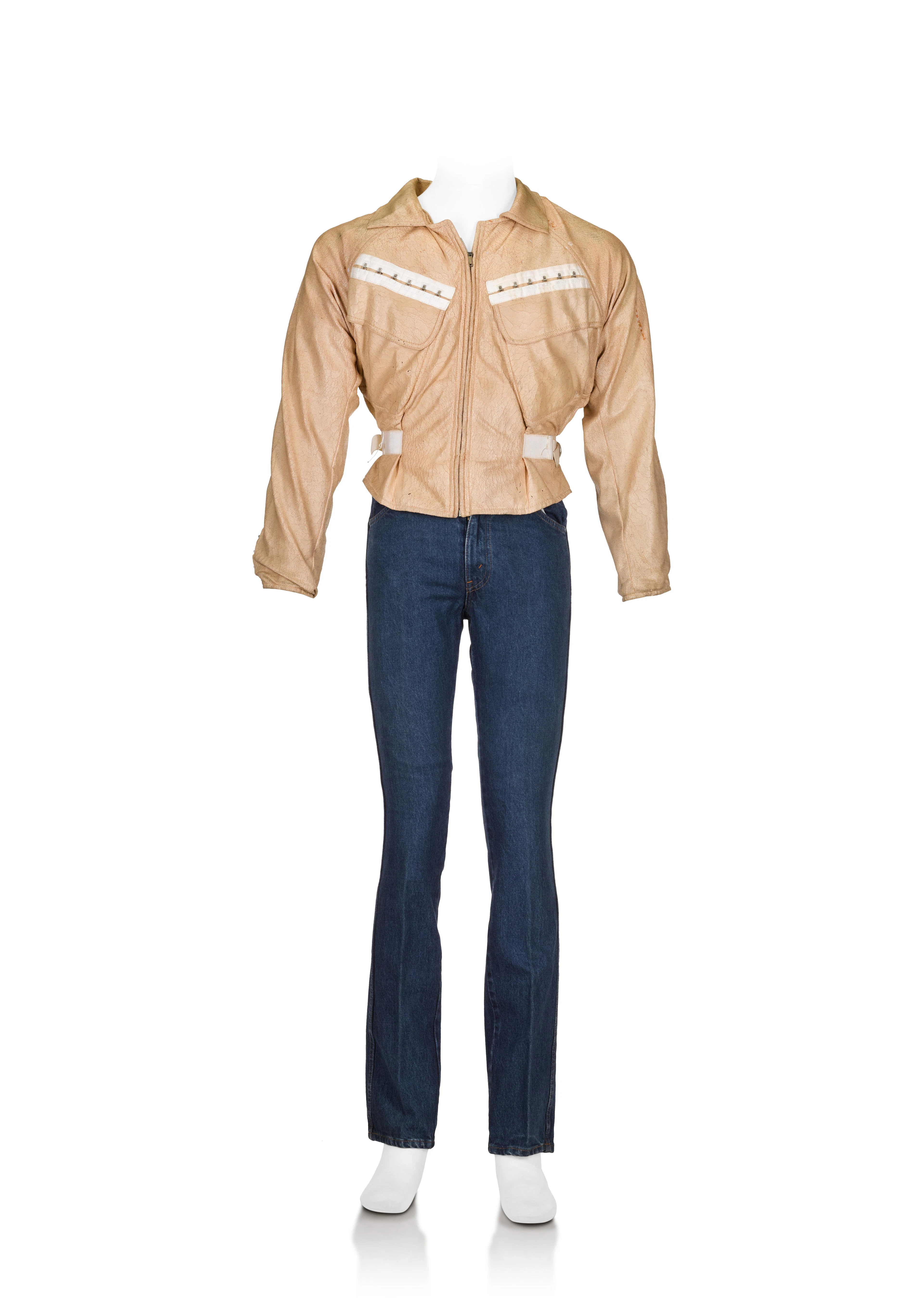 Freddie Mercury's 'Save Me' single cover worn jacket