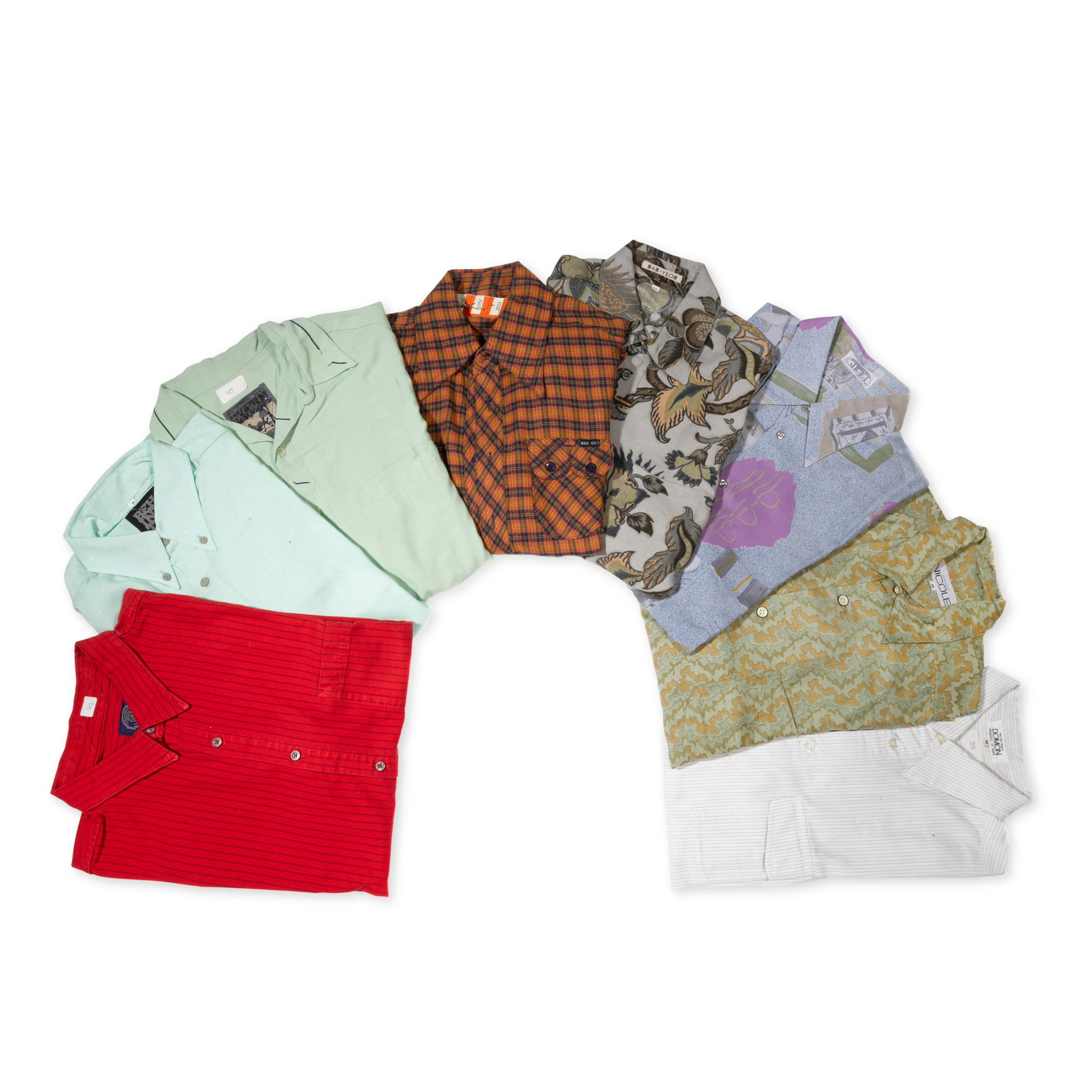 Freddie Mercury's casual shirts, 1970s - 1980s