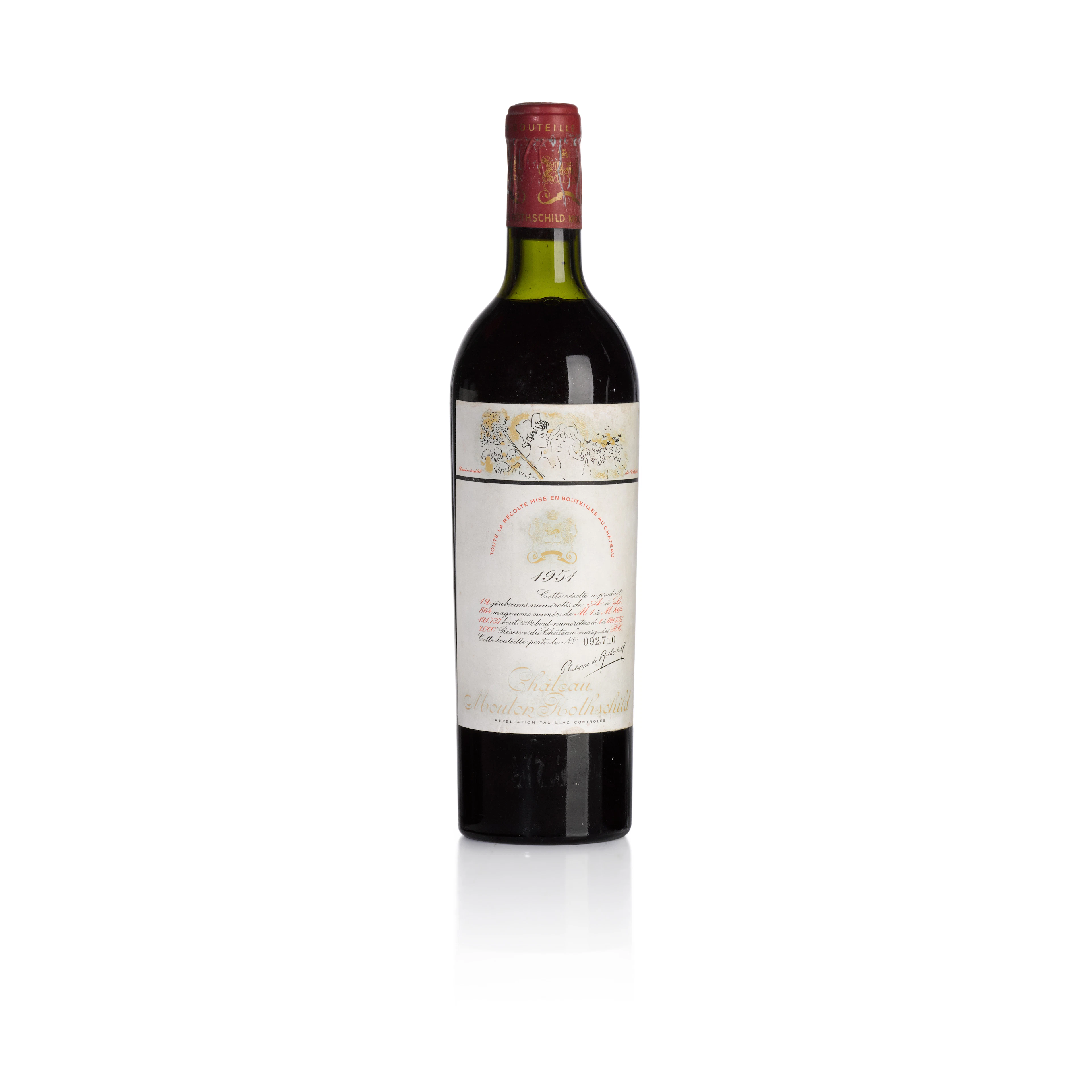 Château Mouton Rothschild 1951 (1 BT)