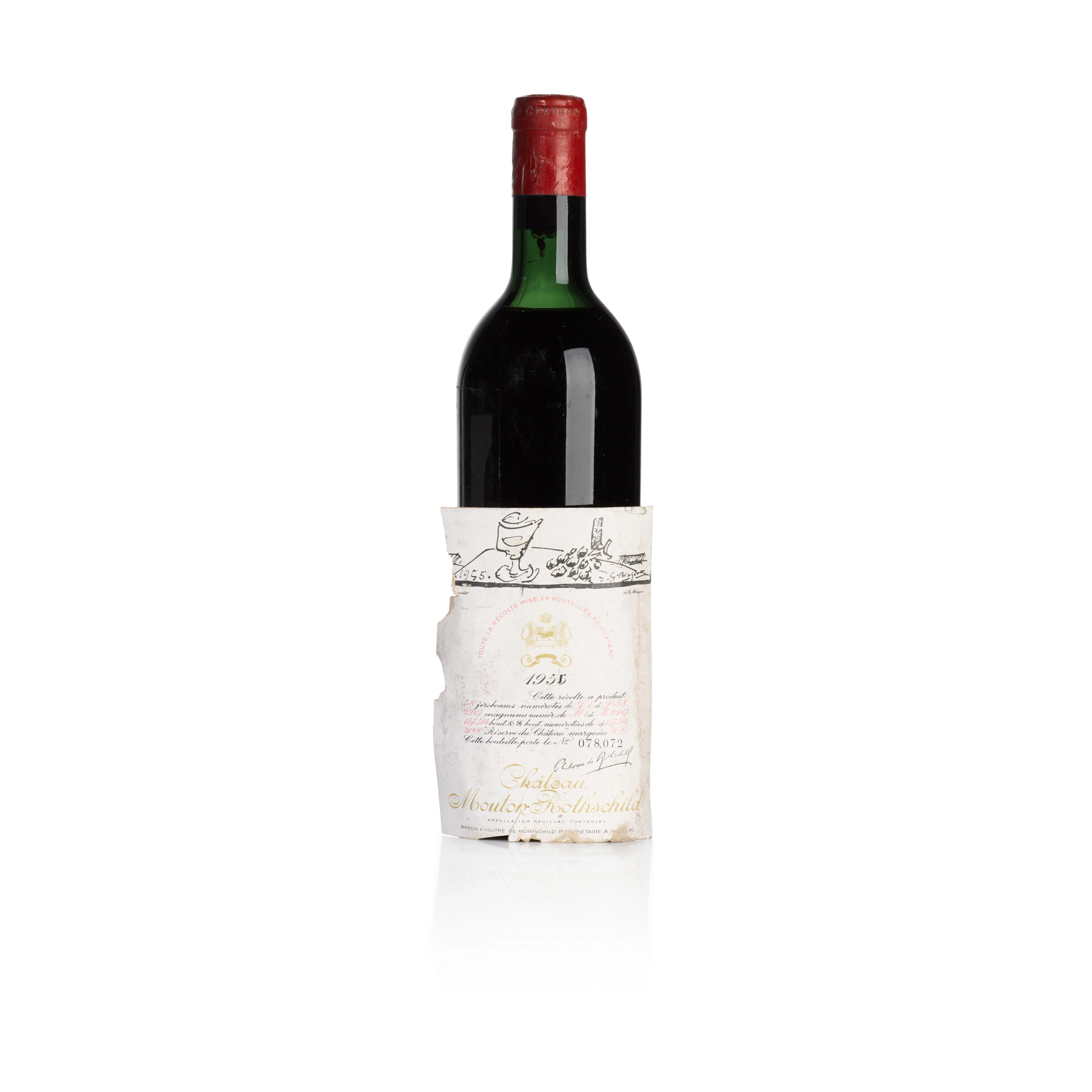 Château Mouton Rothschild 1955 (1 BT)