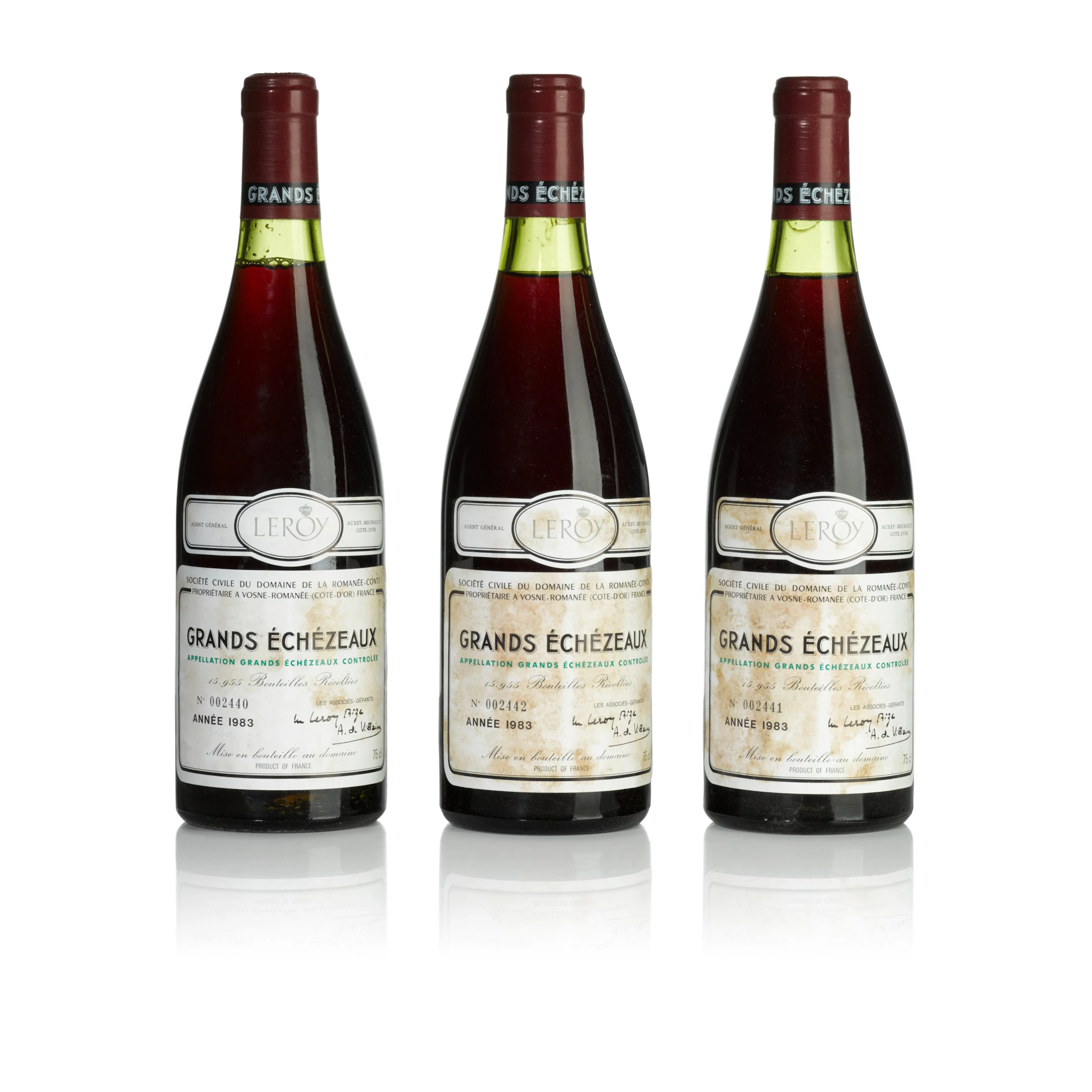 Grands Echézeaux 1983 Domaine de la Romanée-Conti (6 BT)