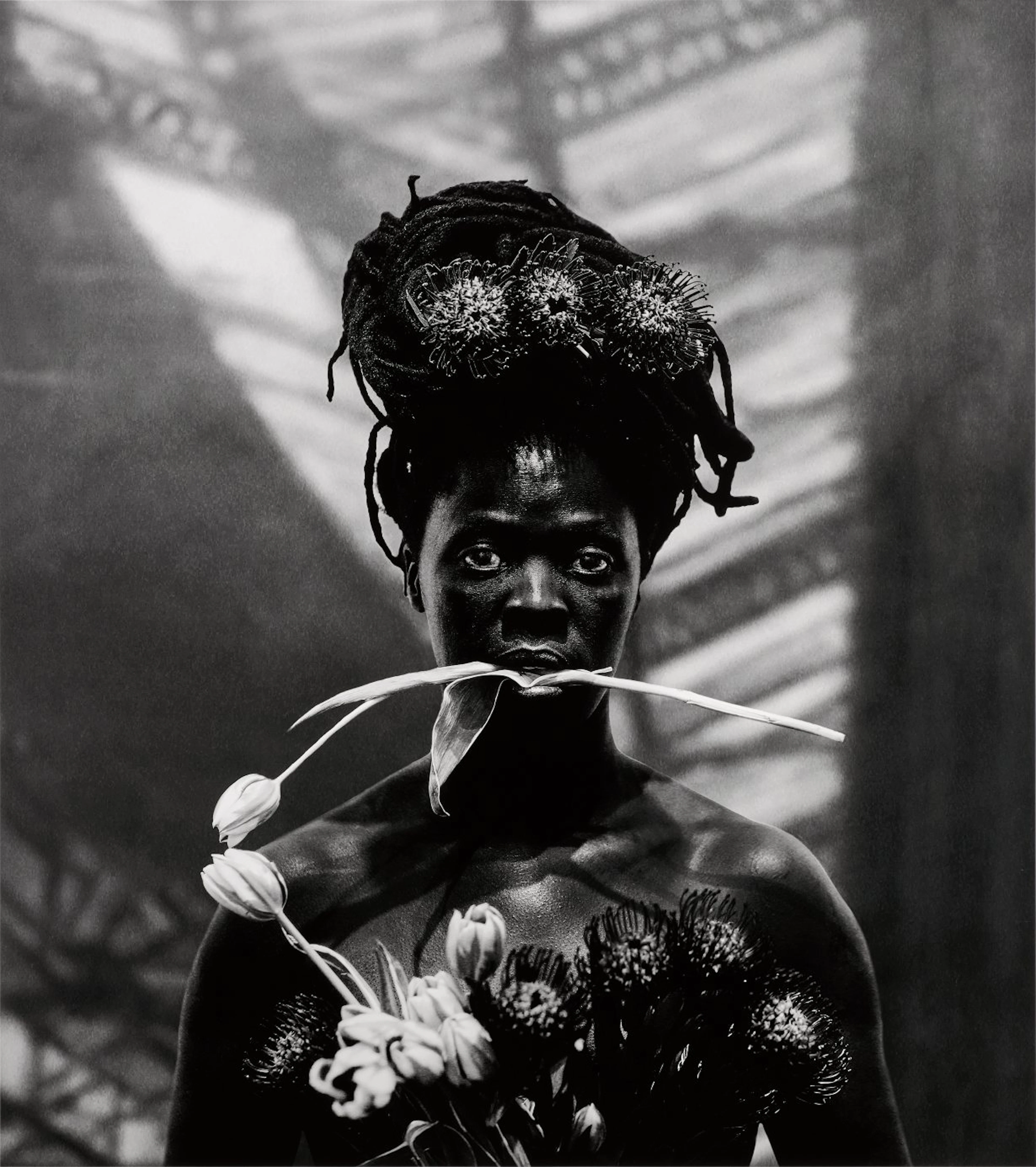 Mbahlenle II, Sandton, 2019, Somnyama Ngonyama Series
