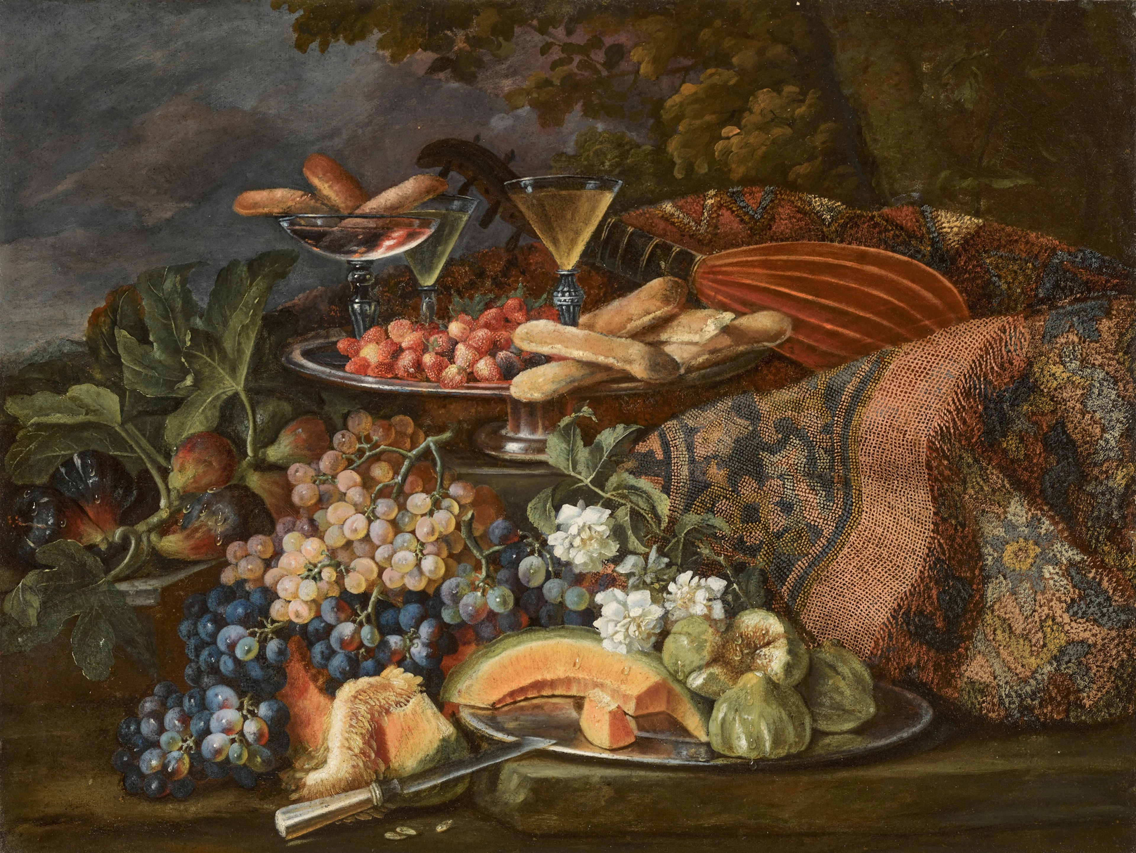 Still life of figs