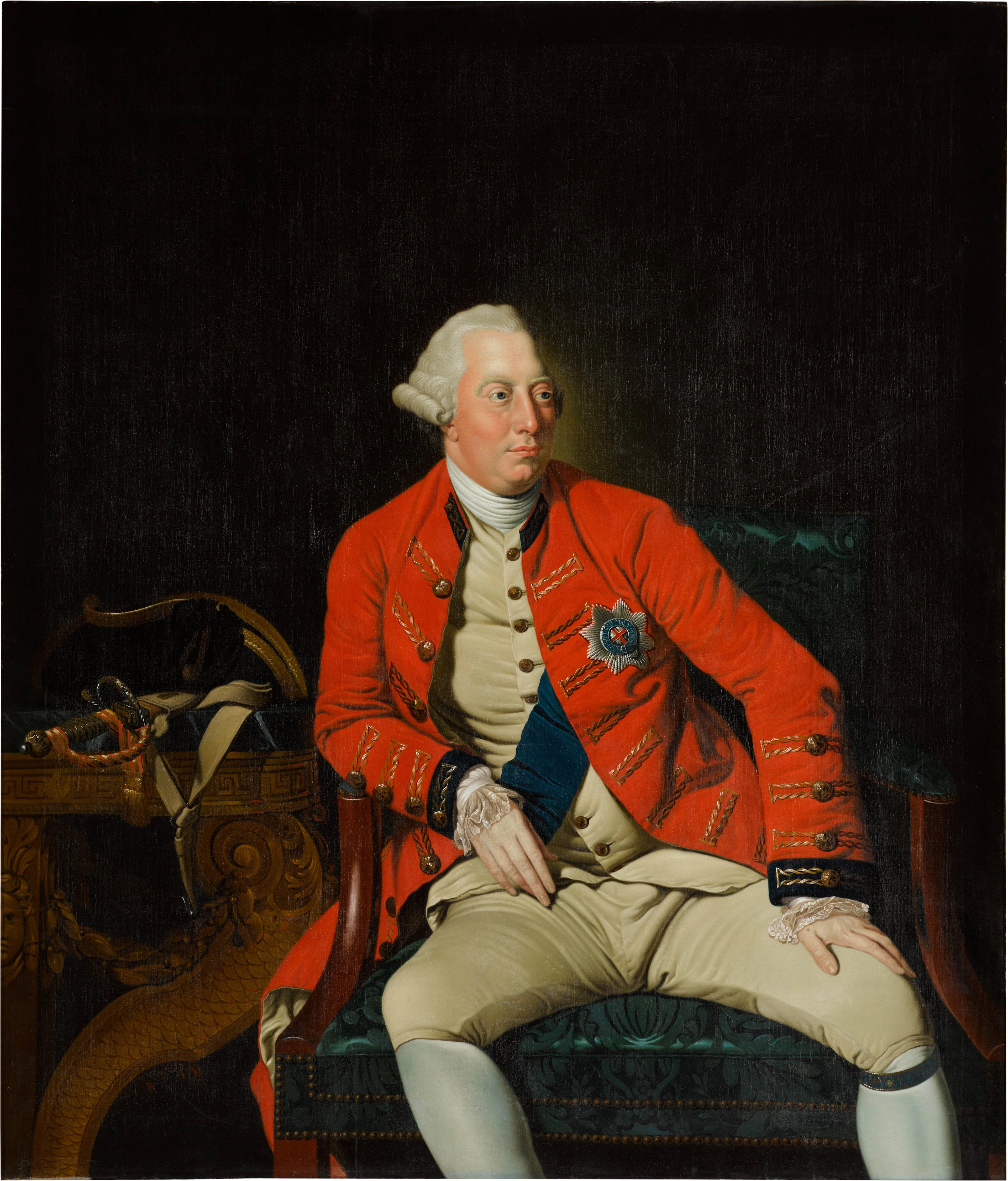 Portrait of King George III (1738–1820)