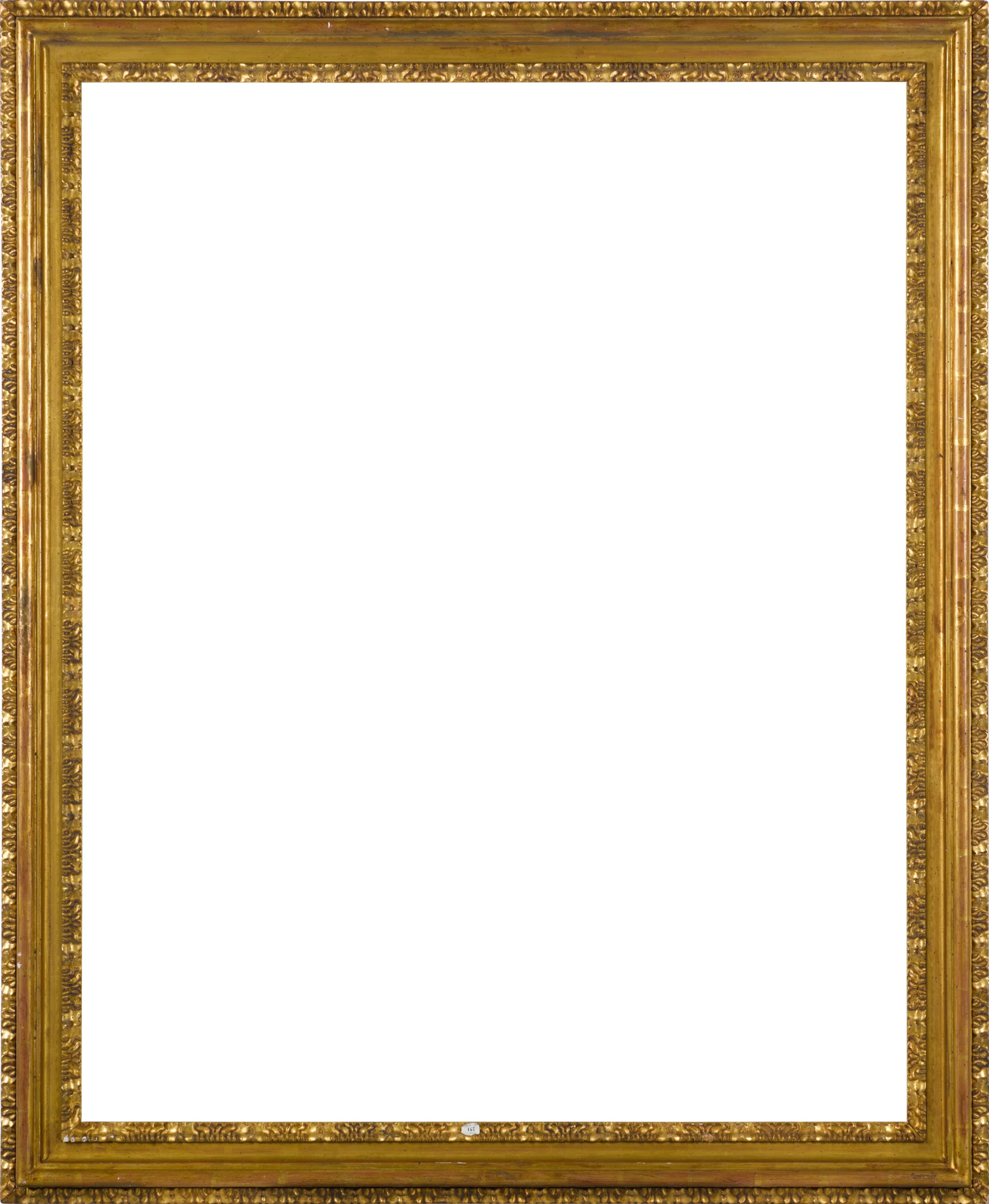 An 19th century or later 'Salvator Rosa'-style carved giltwood frame