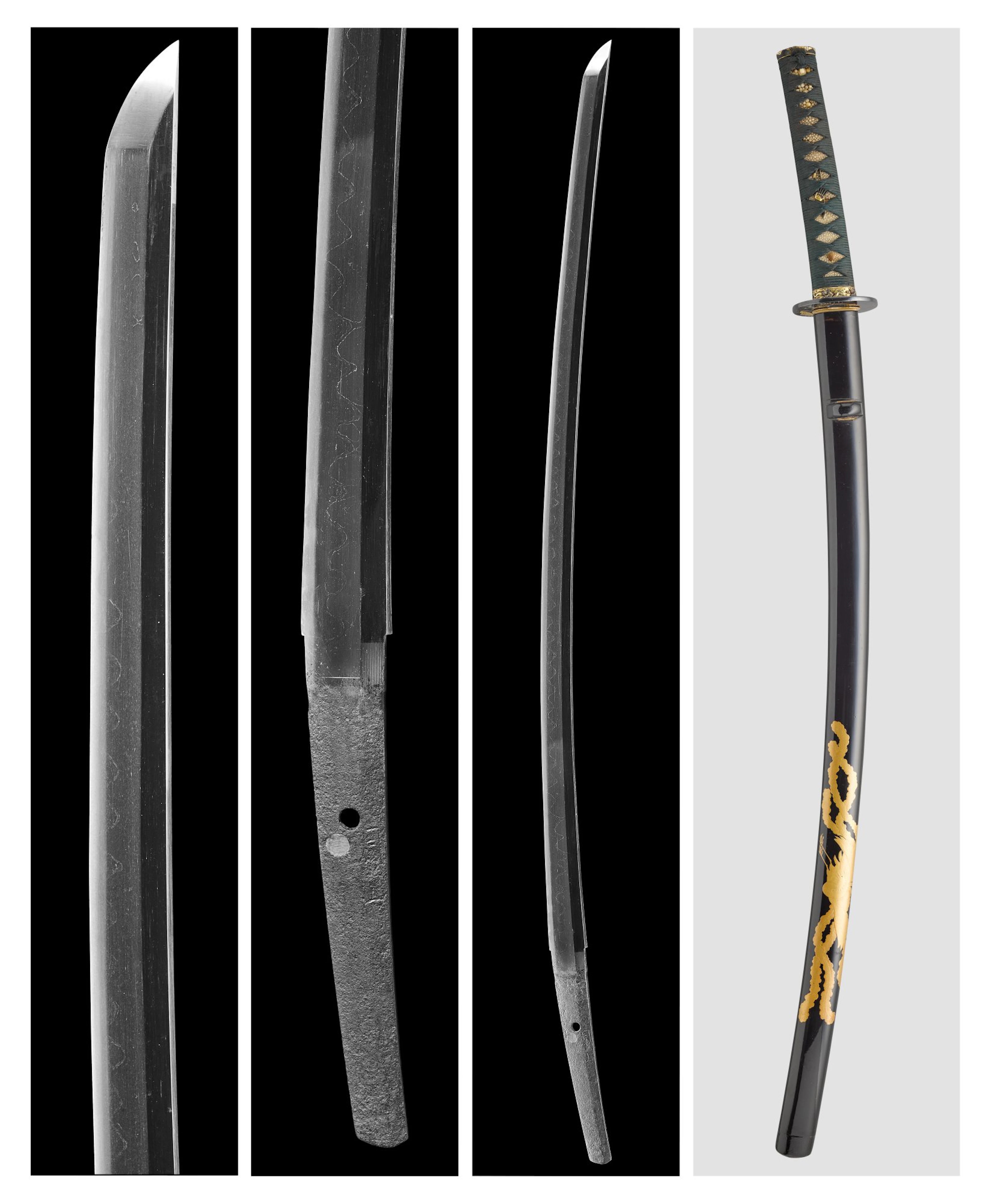 A katana | Signed Gassan | Muromachi period, 14th - 15th century