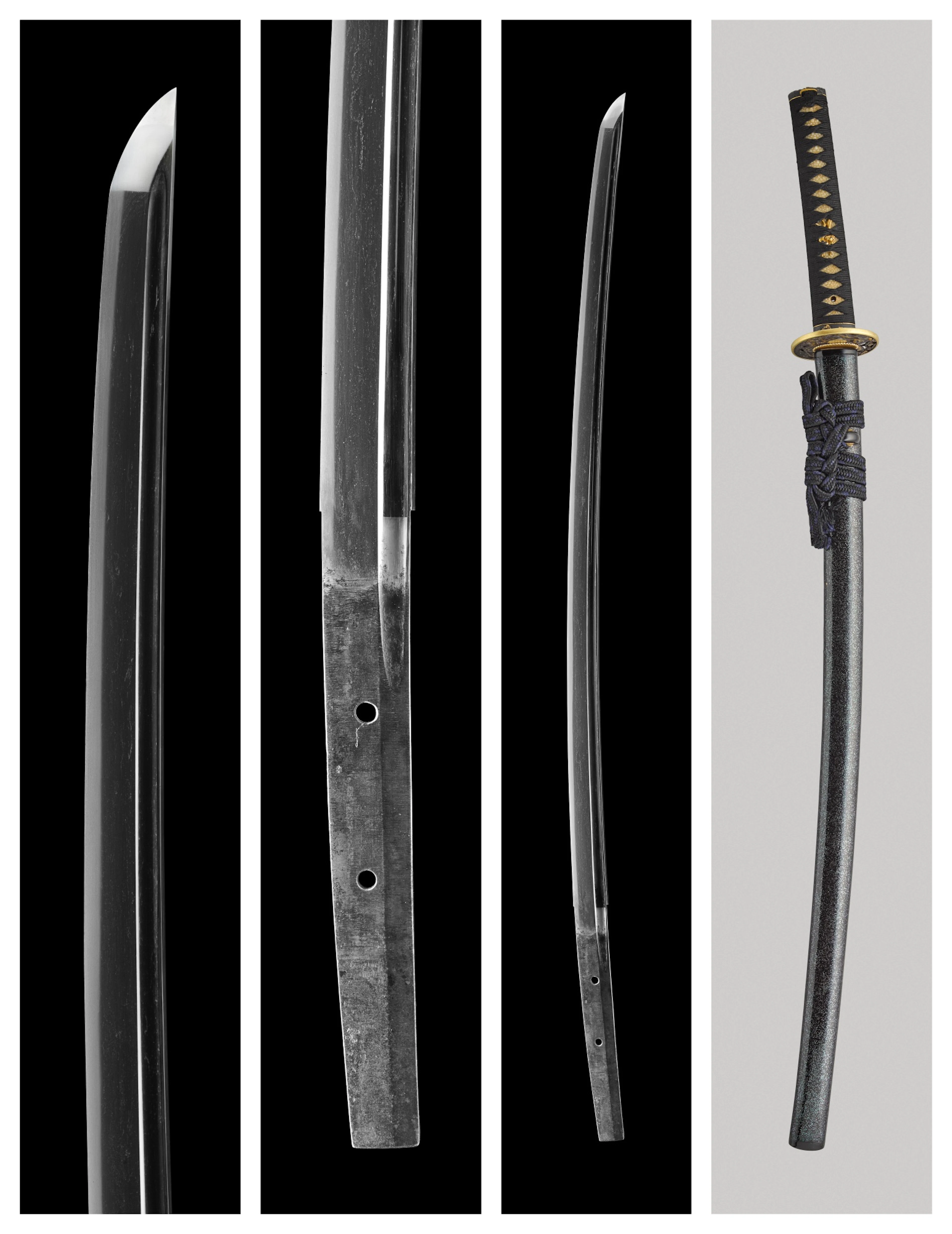 A daisho | The katana attributed to the Ko Uda School