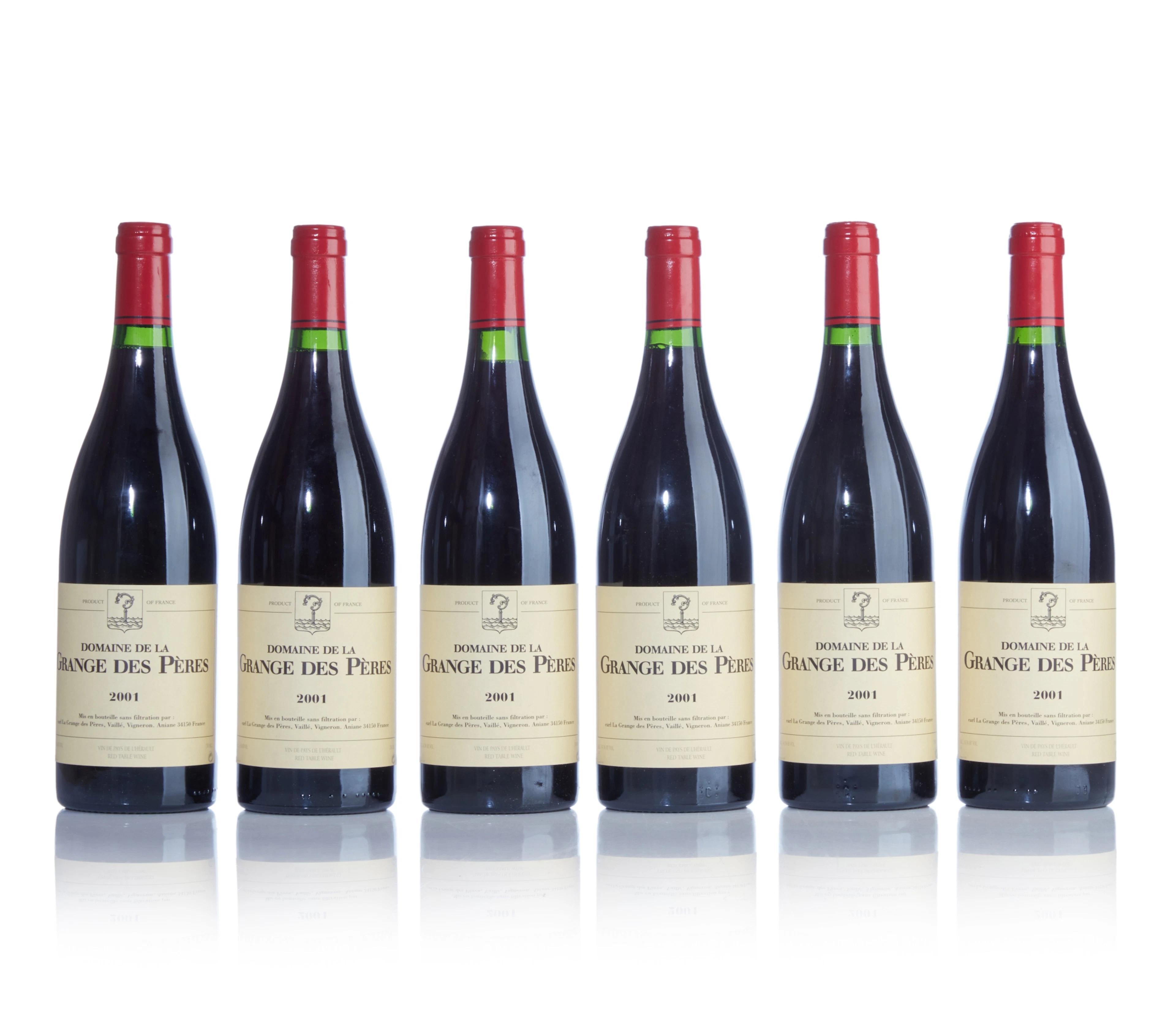 Domaine de la Grange des Pères 2001 (12 BT)
